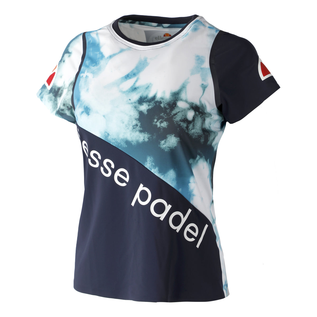 Ellesse Remi T-shirt Dames - donkerblauw, veelkleurig Ellesse Remi T-shirt Dames - donkerblauw, veelkleurig