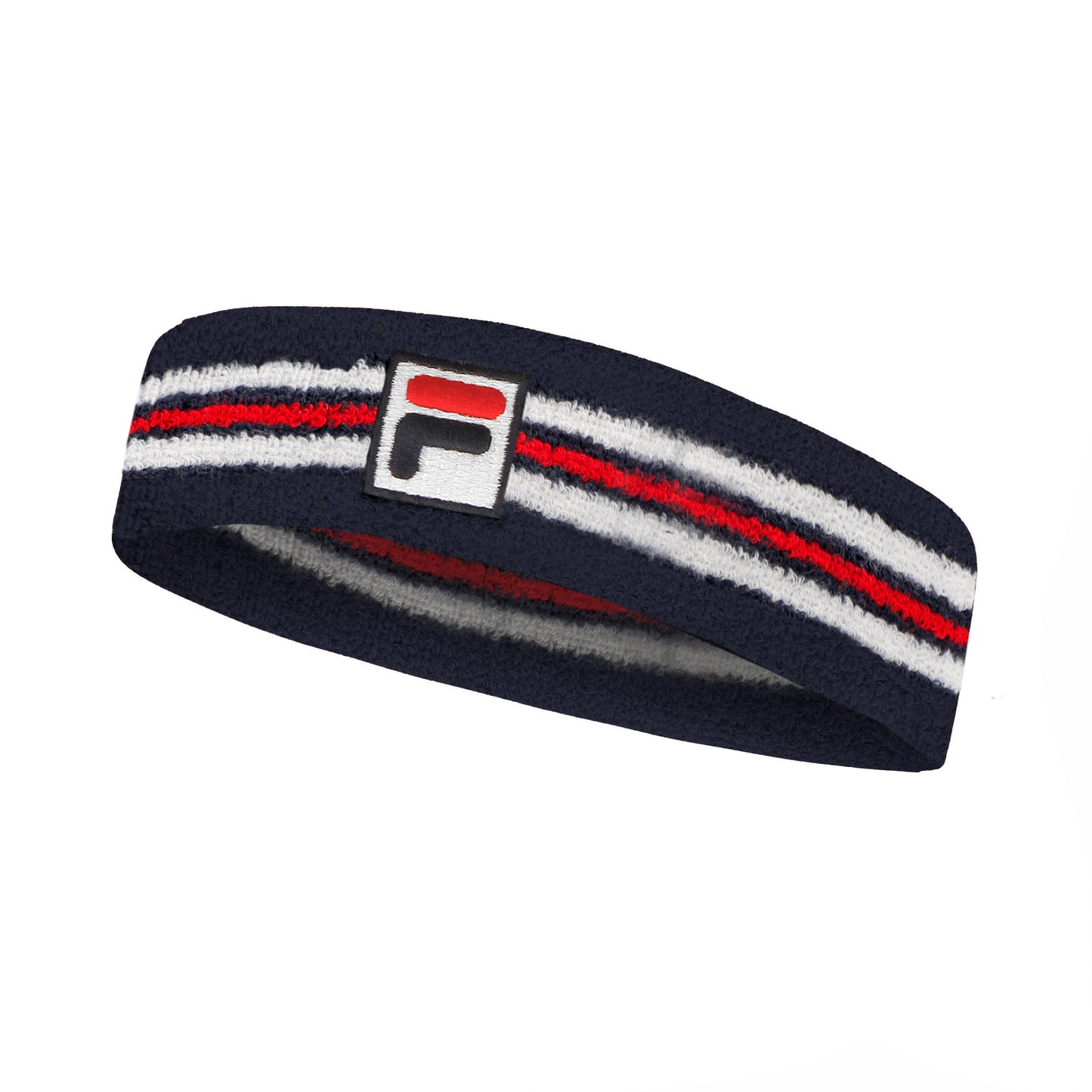 Fila Jacob Hoofdband Unisex - donkerblauw, rood Fila Jacob Hoofdband Unisex - donkerblauw, rood