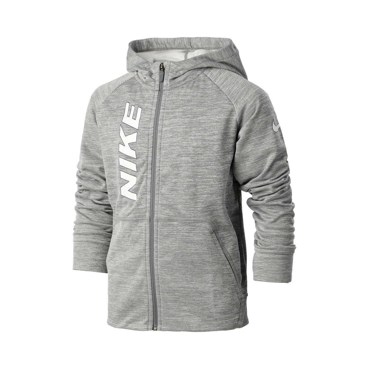 Nike Graphic Swoosh Sportjas Jongens - grijs, wit Nike Graphic Swoosh Sportjas Jongens - grijs, wit