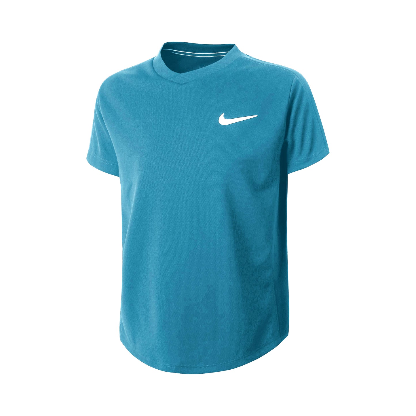 Nike Court Dri-Fit T-shirt Jongens - petrolblauw, Nike Court Dri-Fit T-shirt Jongens - petrolblauw,