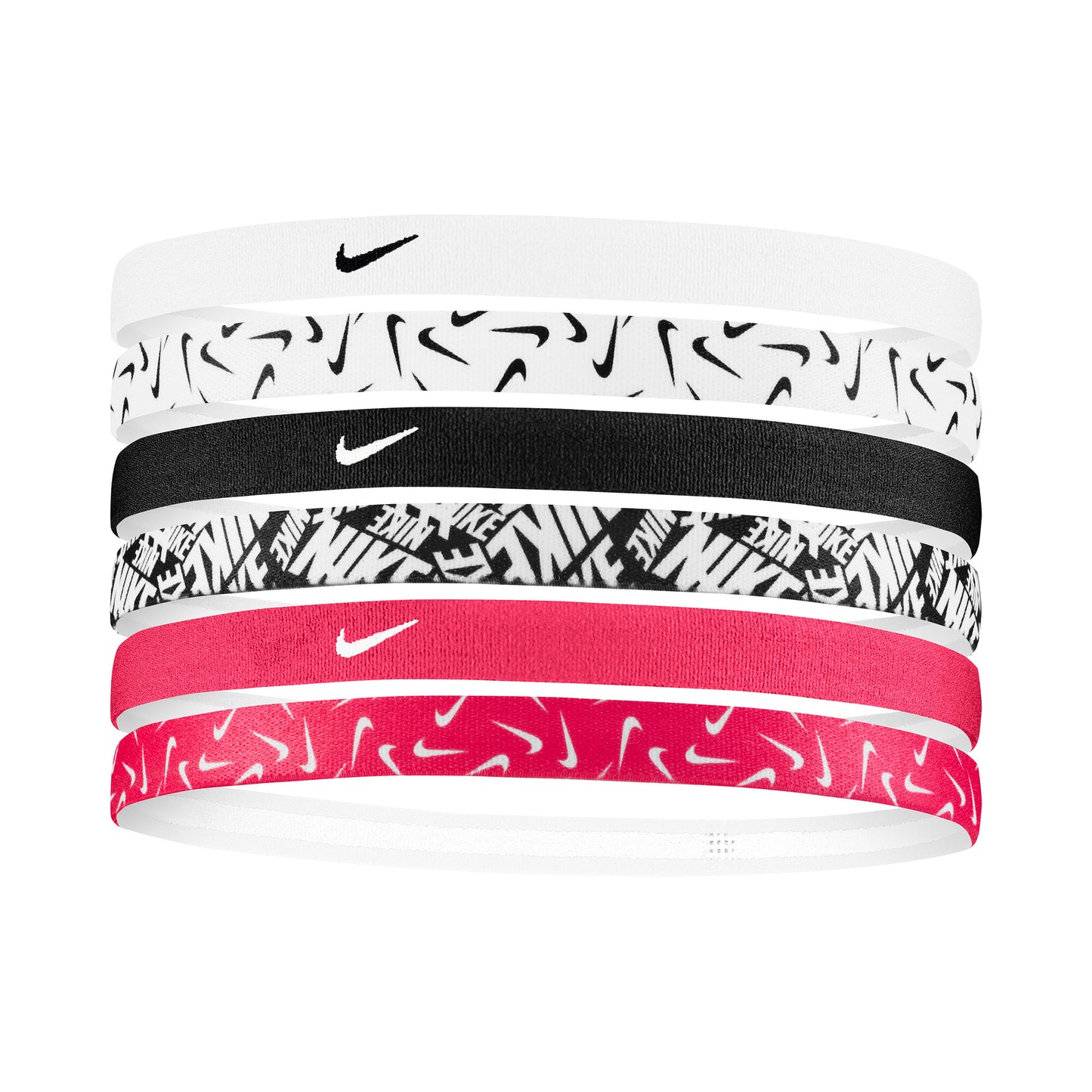 Nike Printed Bandeau Pack de 6 Unisex - pink, multicouleur Nike Printed Bandeau Pack de 6 Unisex - pink, multicouleur