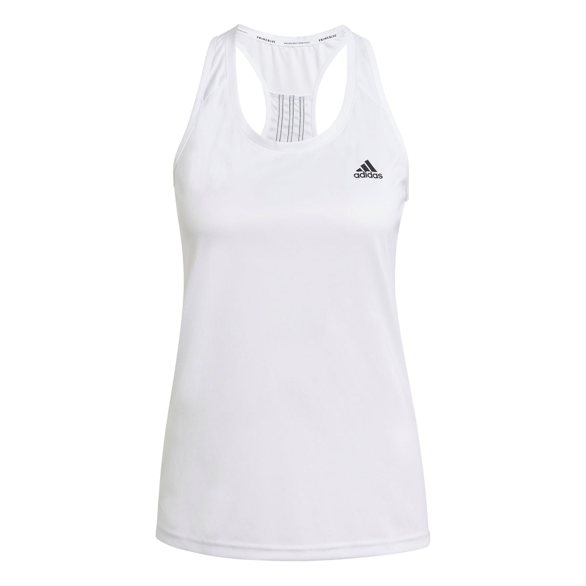 adidas 3Stripes Débardeur tank top Femmes - blanc adidas 3Stripes Débardeur tank top Femmes - blanc