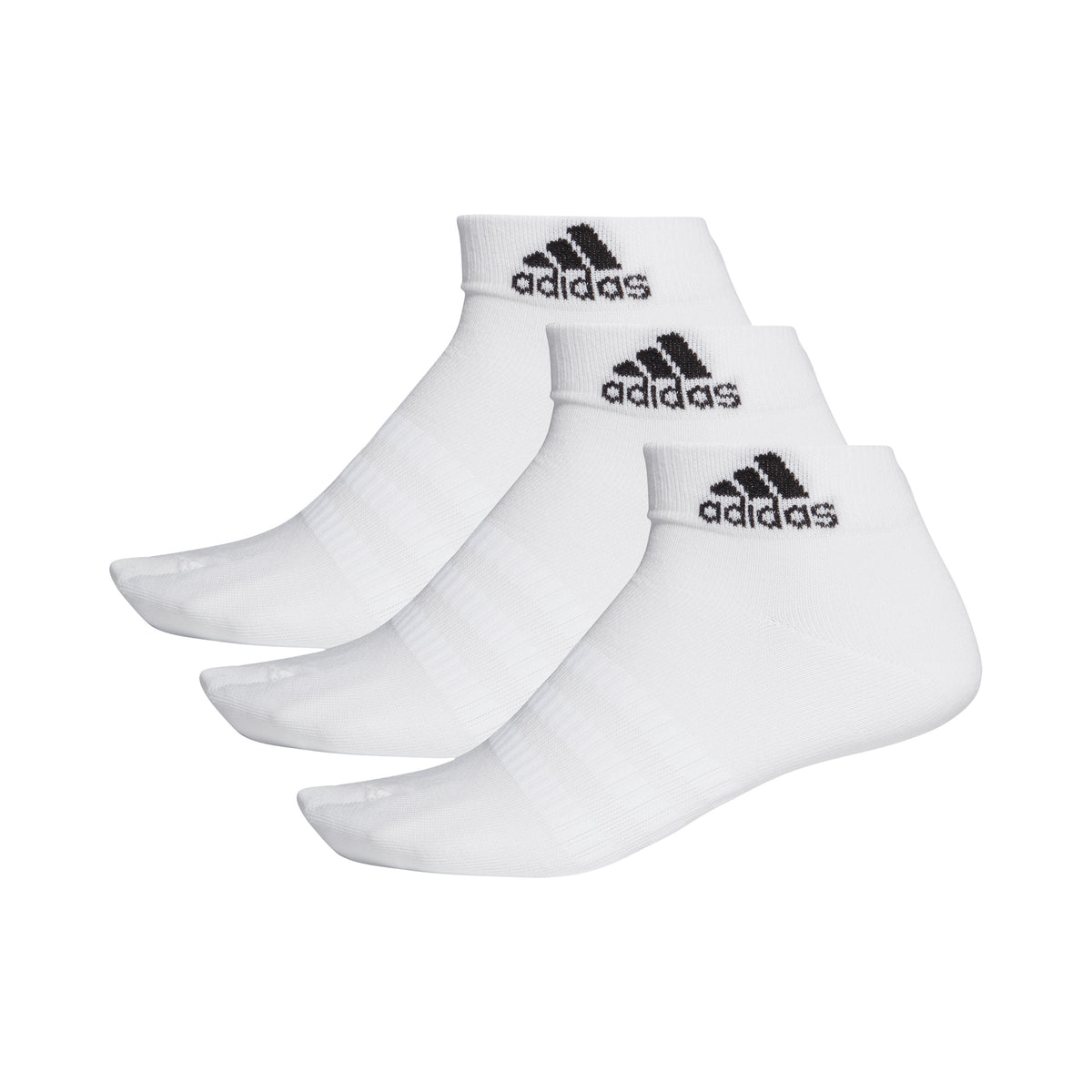 adidas Light Ankle Chaussettes de sport Pack de 3 Unisex - blanc, noir adidas Light Ankle Chaussettes de sport Pack de 3 Unisex - blanc, noir