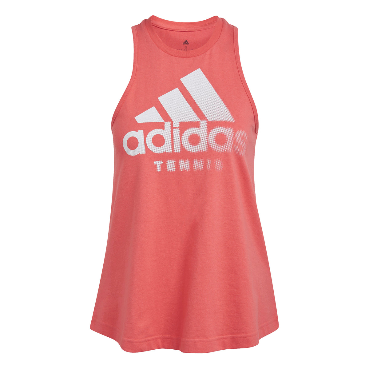 adidas Club Graphic Tanktop Dames - koraal, wit adidas Club Graphic Tanktop Dames - koraal, wit