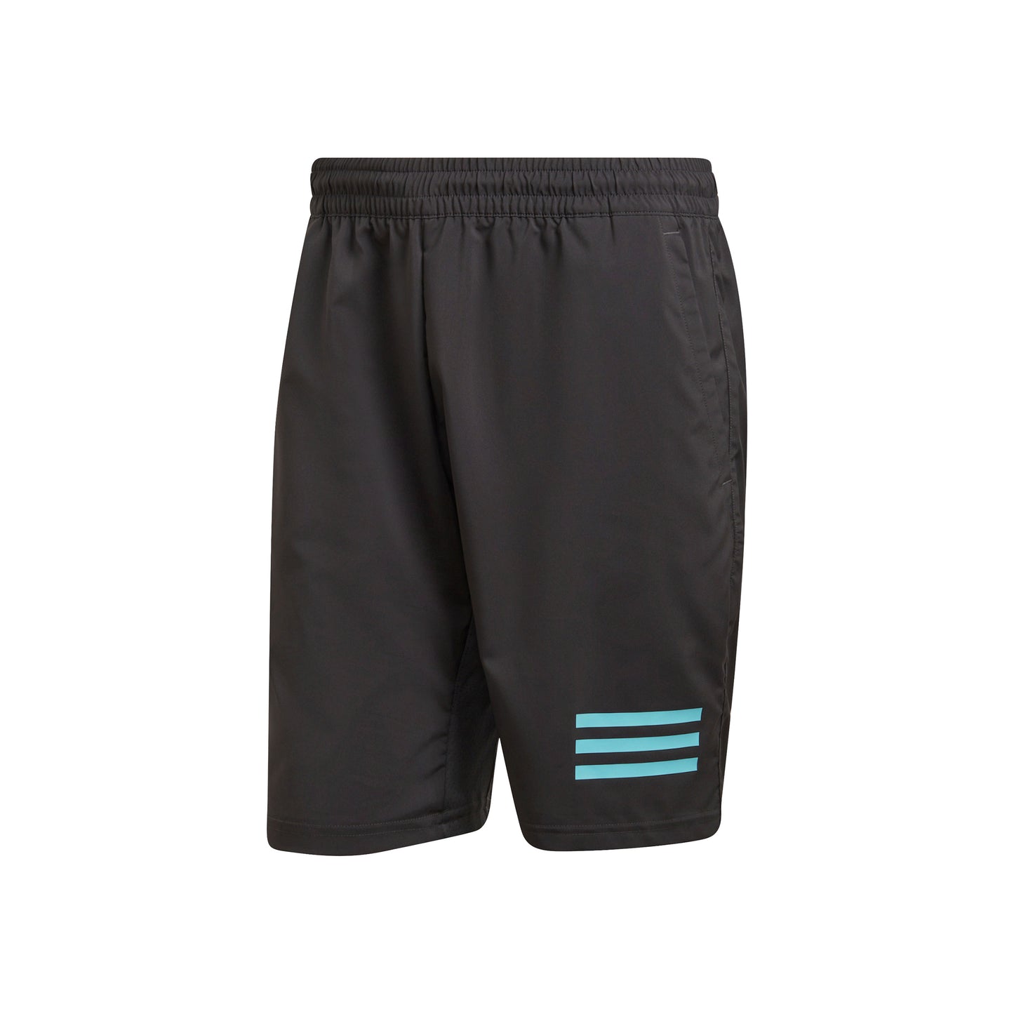 adidas Club 3 Stripes Shorts Heren - donkergrijs, adidas Club 3 Stripes Shorts Heren - donkergrijs,