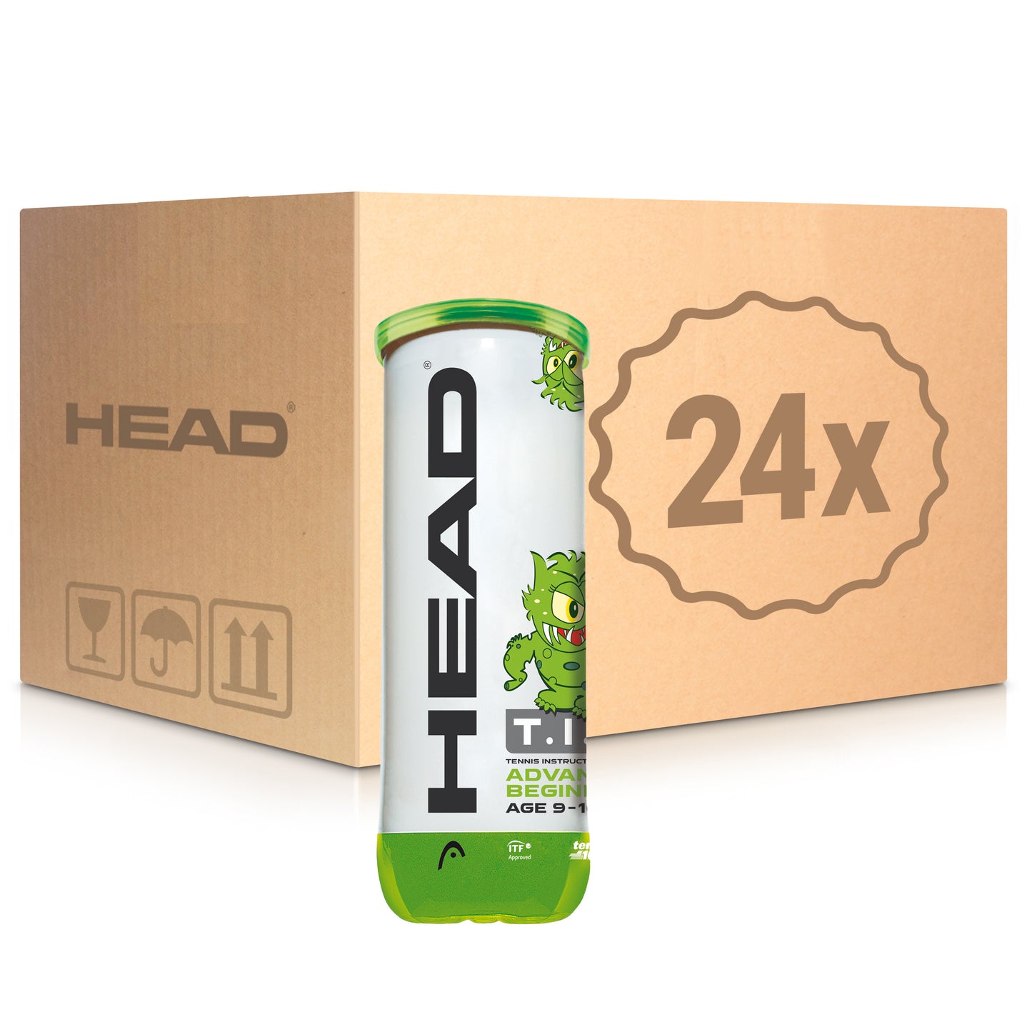 HEAD 24x verpakking 3 stuks TIP (Stage 1 ) In een doos HEAD 24x verpakking 3 stuks TIP (Stage 1 ) In een doos