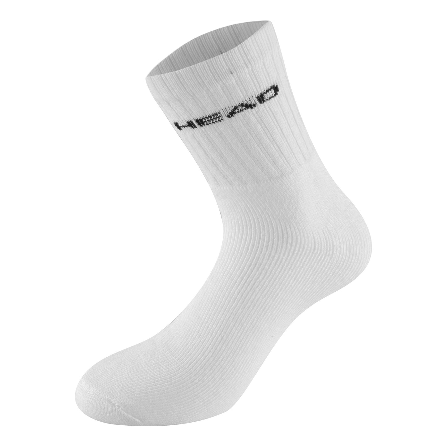 HEAD Short Crew Tennissokken Unisex - wit, zwart HEAD Short Crew Tennissokken Unisex - wit, zwart