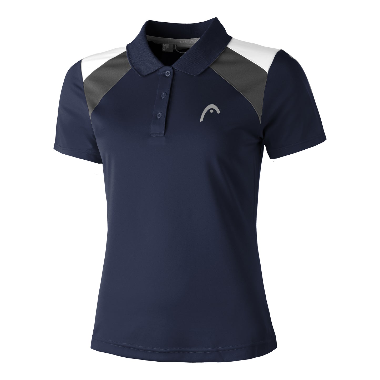 HEAD Club 22 Polo Dames - donkerblauw, grijs HEAD Club 22 Polo Dames - donkerblauw, grijs