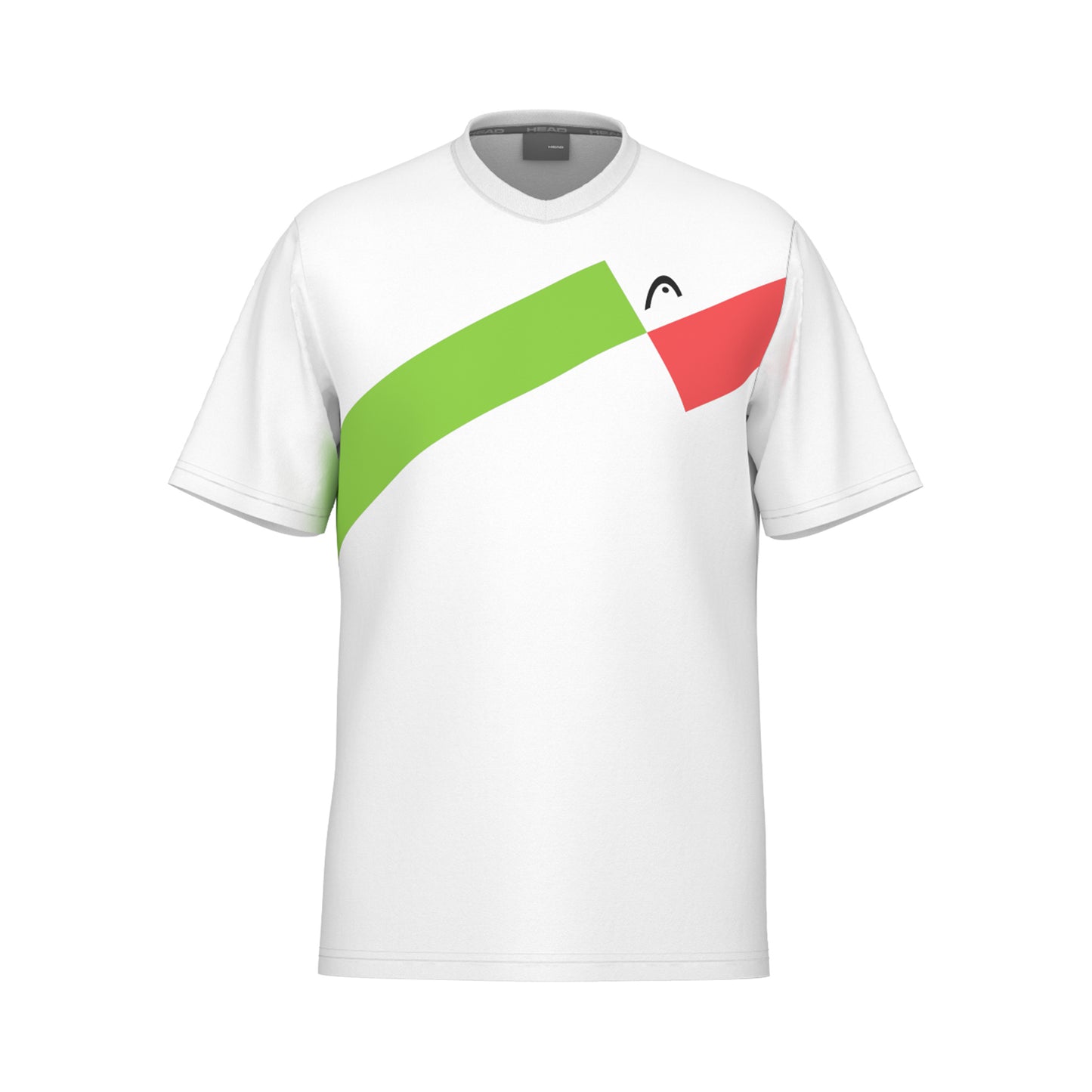 HEAD Topspin T-shirt Garçons-Rouge,Blanc HEAD Topspin T-shirt Garçons-Rouge,Blanc