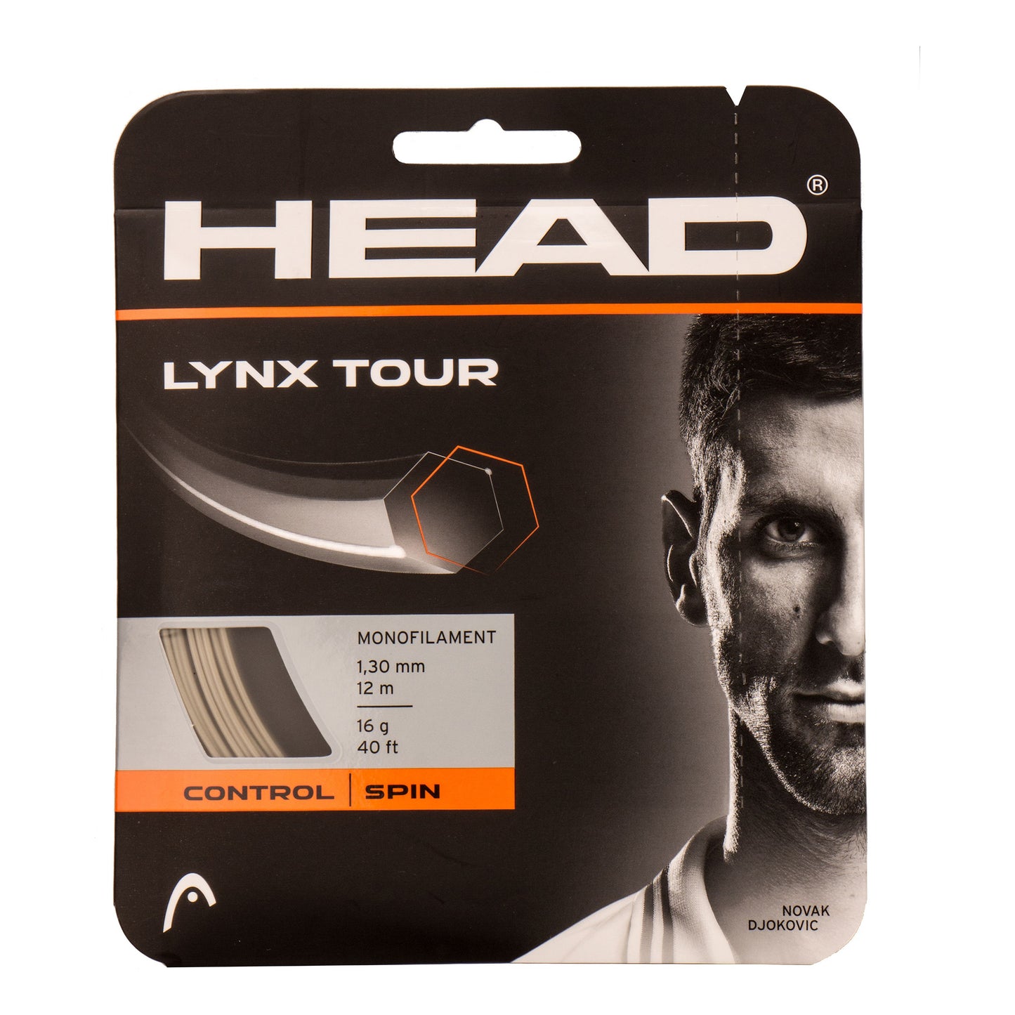 HEAD Lynx Tour Cordage En Garniture 12m-Écru HEAD Lynx Tour Cordage En Garniture 12m-Écru