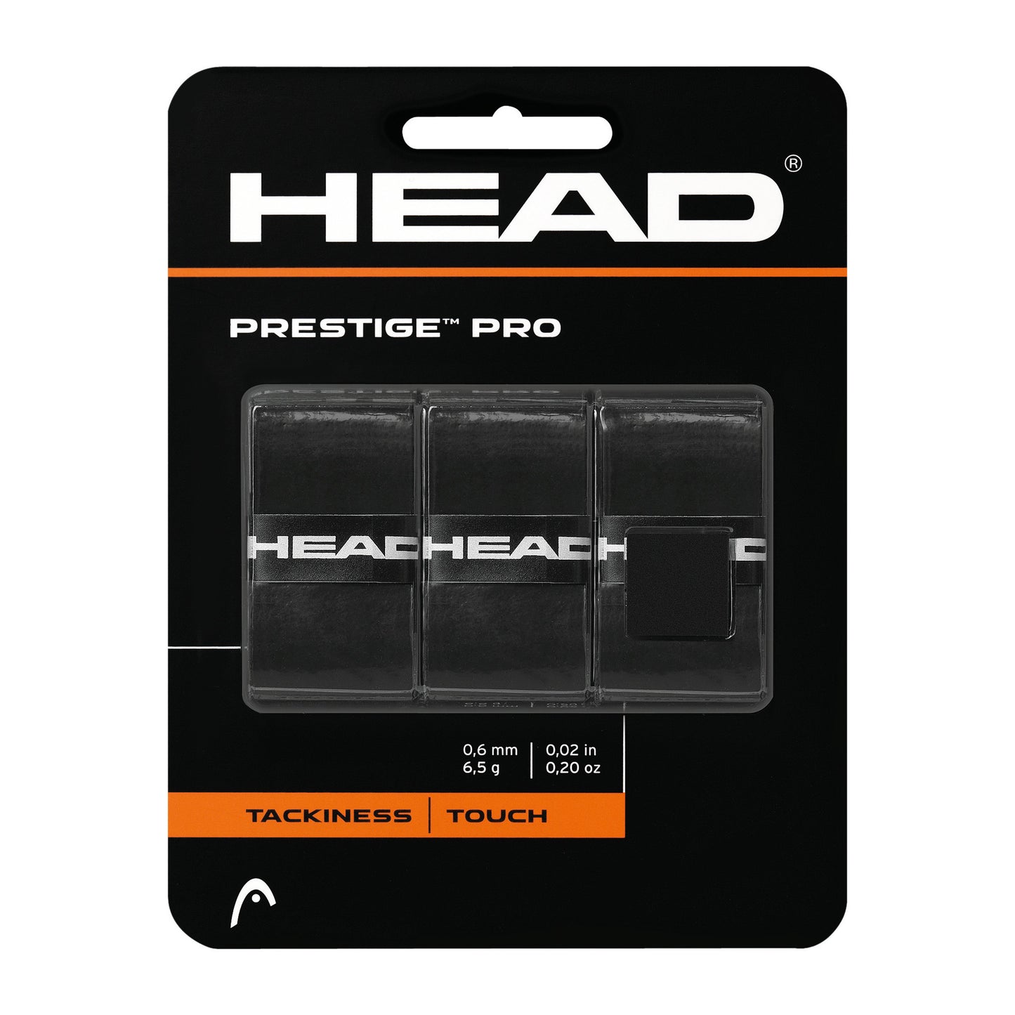 HEAD Prestige Pro Verpakking 3 stuks - zwart HEAD Prestige Pro Verpakking 3 stuks - zwart
