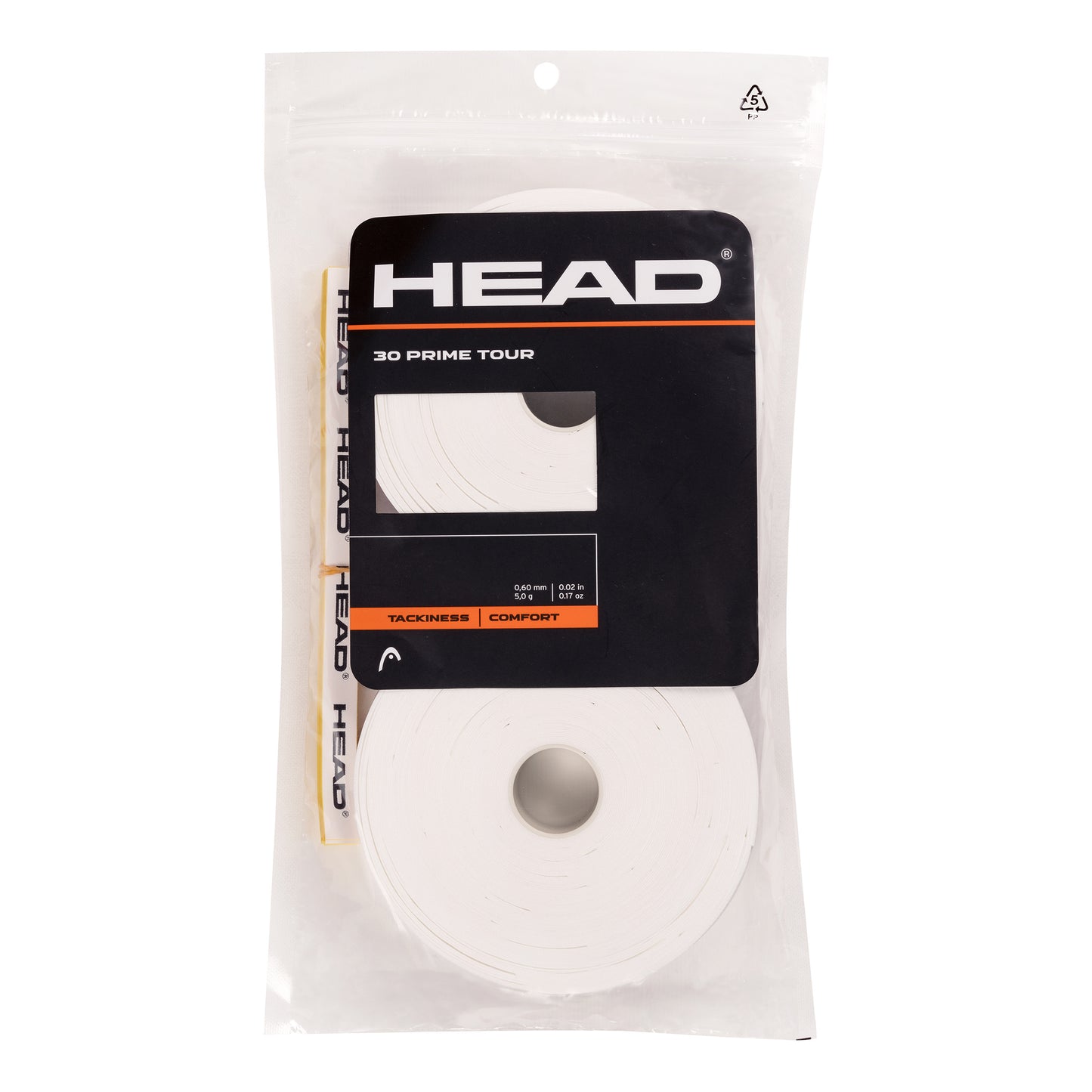 HEAD Prime Tour Verpakking 30 stuks - wit HEAD Prime Tour Verpakking 30 stuks - wit