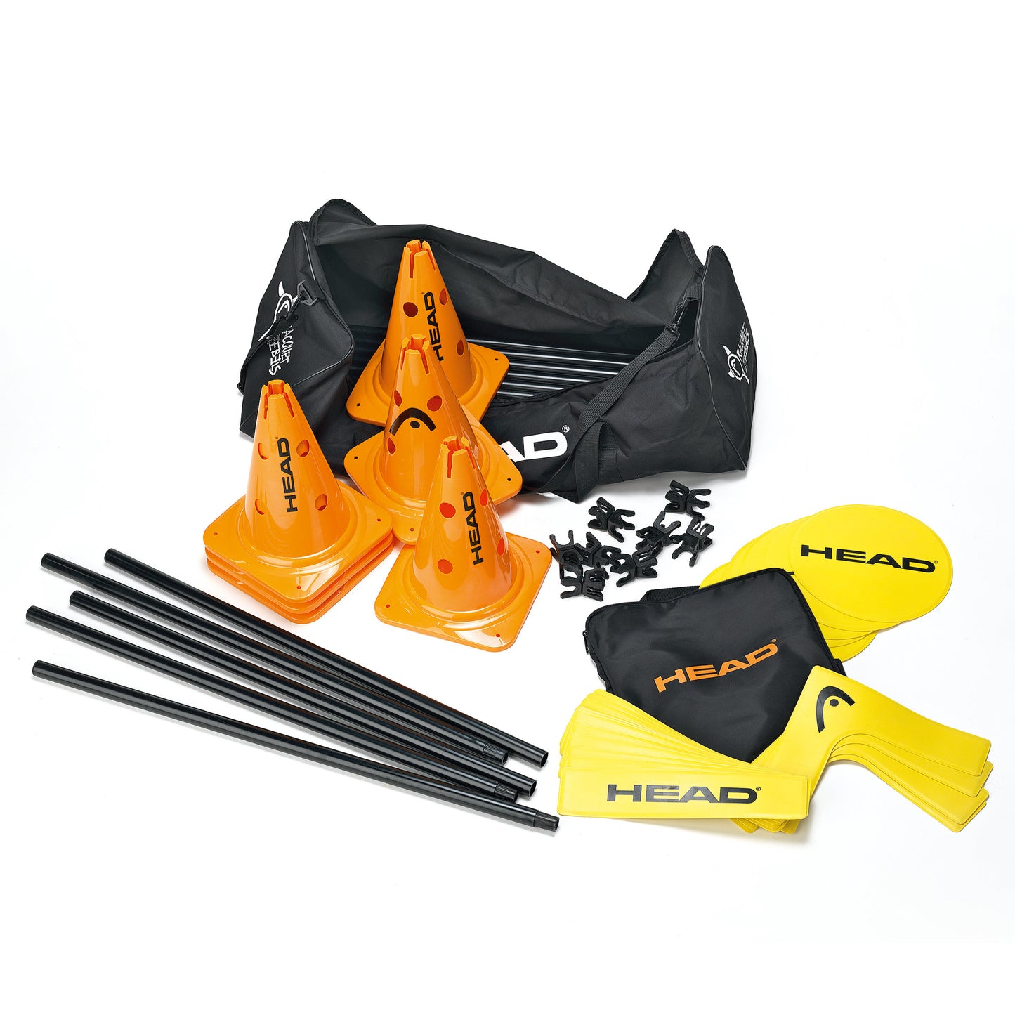 HEAD Coaching Starterpaket Doelmarkeringsset-Veelkleurig HEAD Coaching Starterpaket Doelmarkeringsset-Veelkleurig