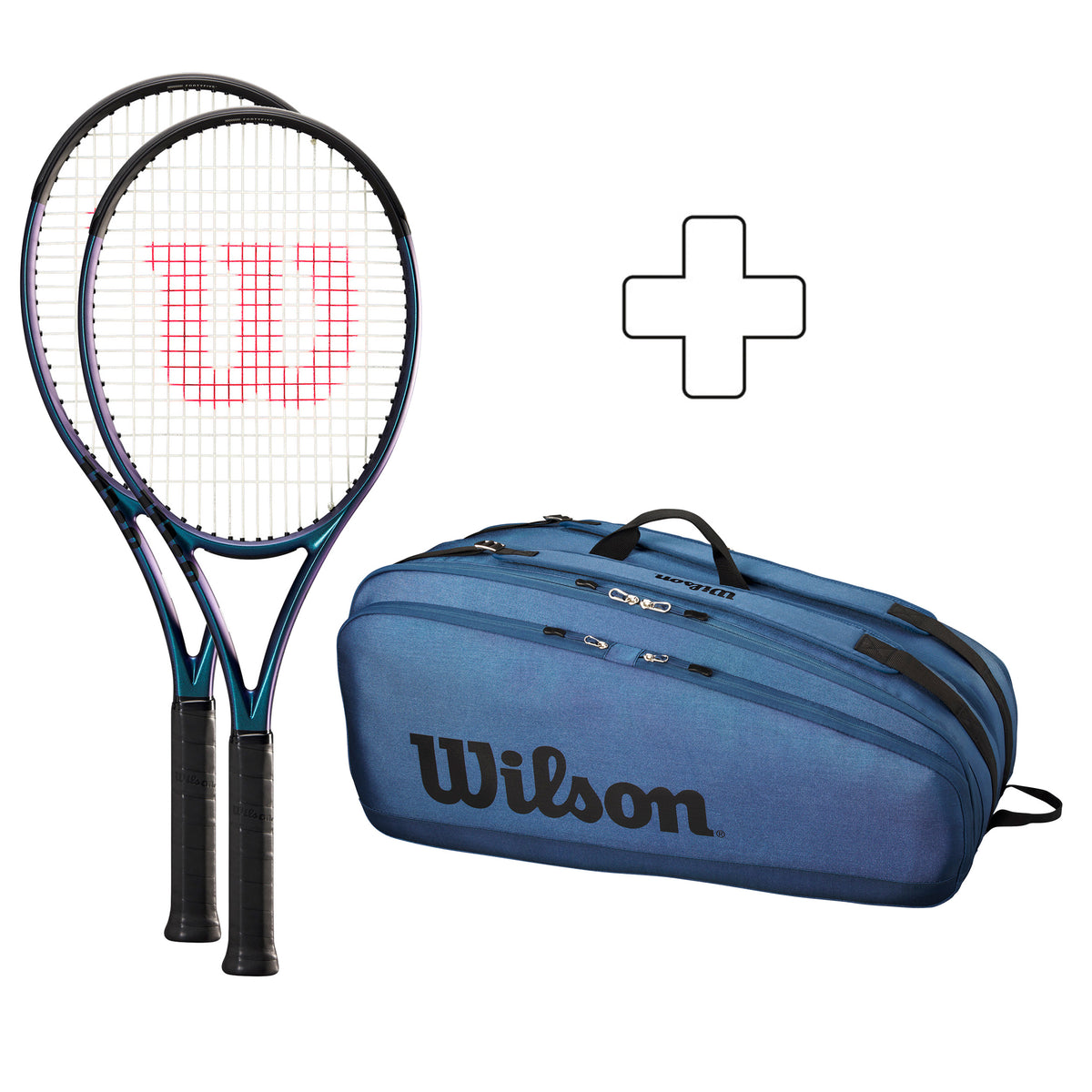 Wilson 2x Ultra 100L V4.0 Plus rackettas Wilson 2x Ultra 100L V4.0 Plus rackettas