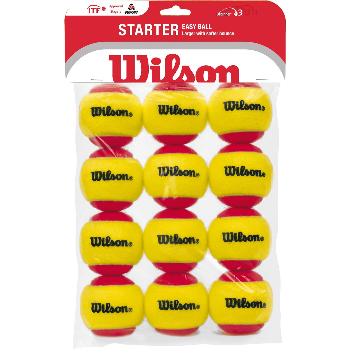 Wilson Starter Red (Stage 3) Zak 12 Stuks Wilson Starter Red (Stage 3) Zak 12 Stuks