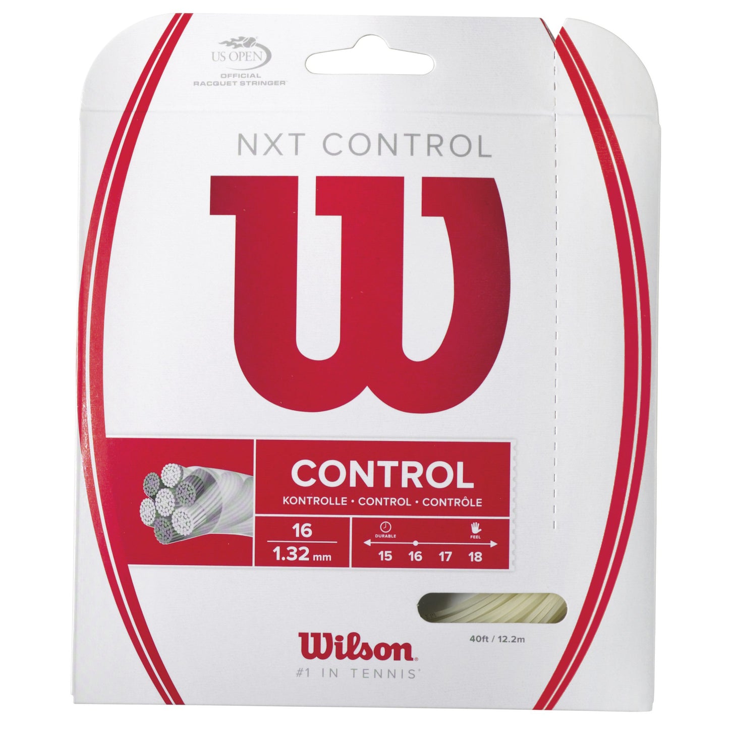 Wilson NXT Control Set Snaren 12,2m-Natuurlijke Kleuren Wilson NXT Control Set Snaren 12,2m-Natuurlijke Kleuren