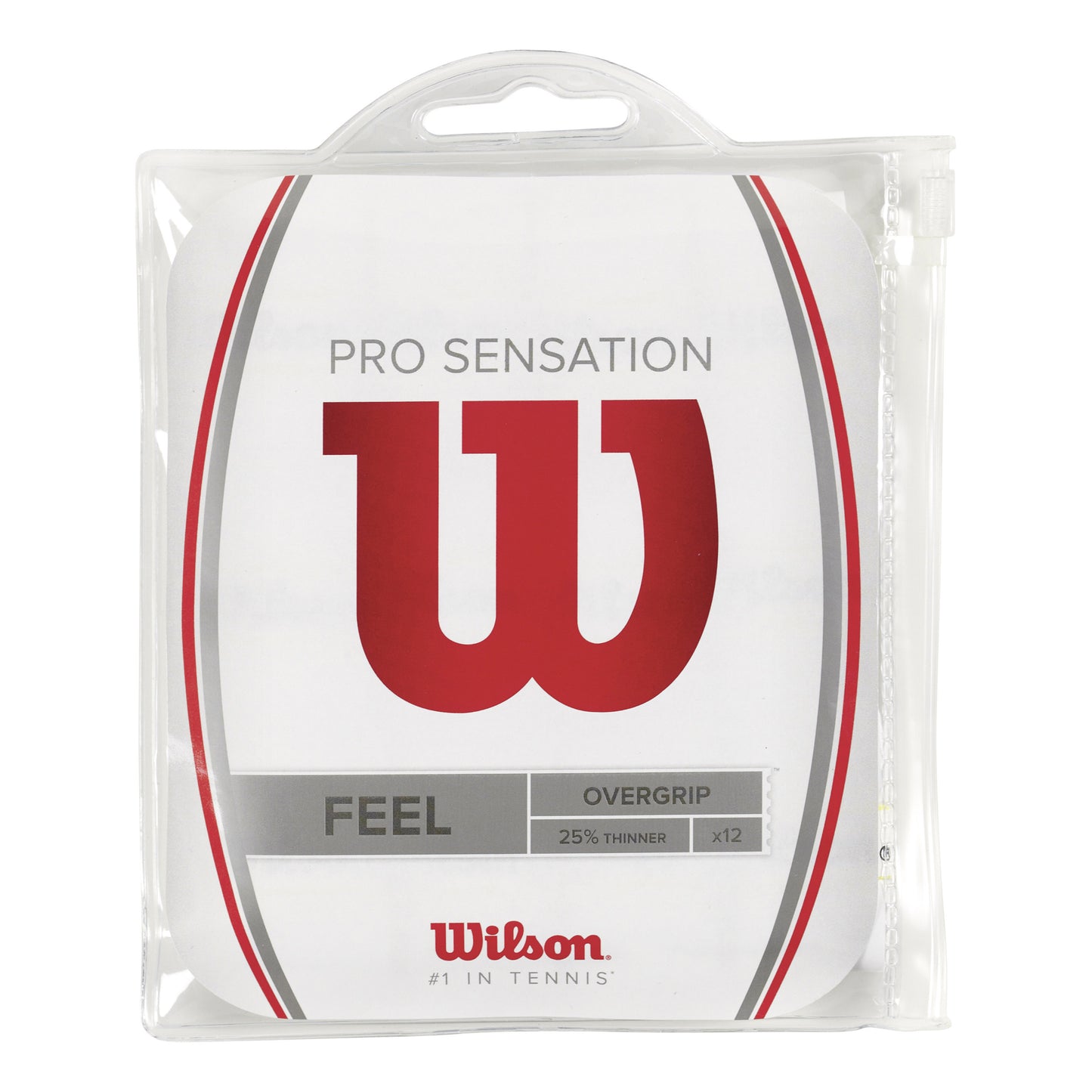 Wilson Pro Overgrip Sensation Verpakking 12 Stuks-Wit Wilson Pro Overgrip Sensation Verpakking 12 Stuks-Wit