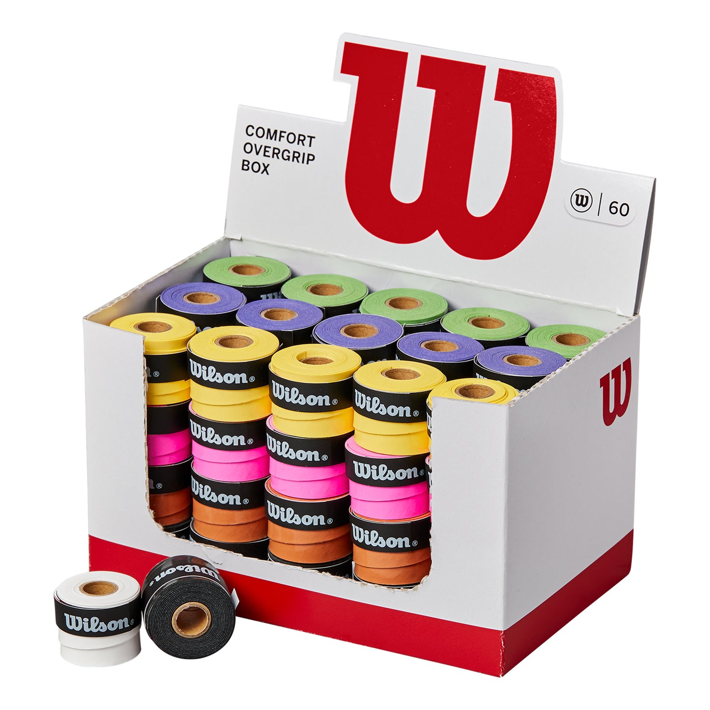 Wilson Ultra Overgrip Box 60 Stuks-Veelkleurig Wilson Ultra Overgrip Box 60 Stuks-Veelkleurig