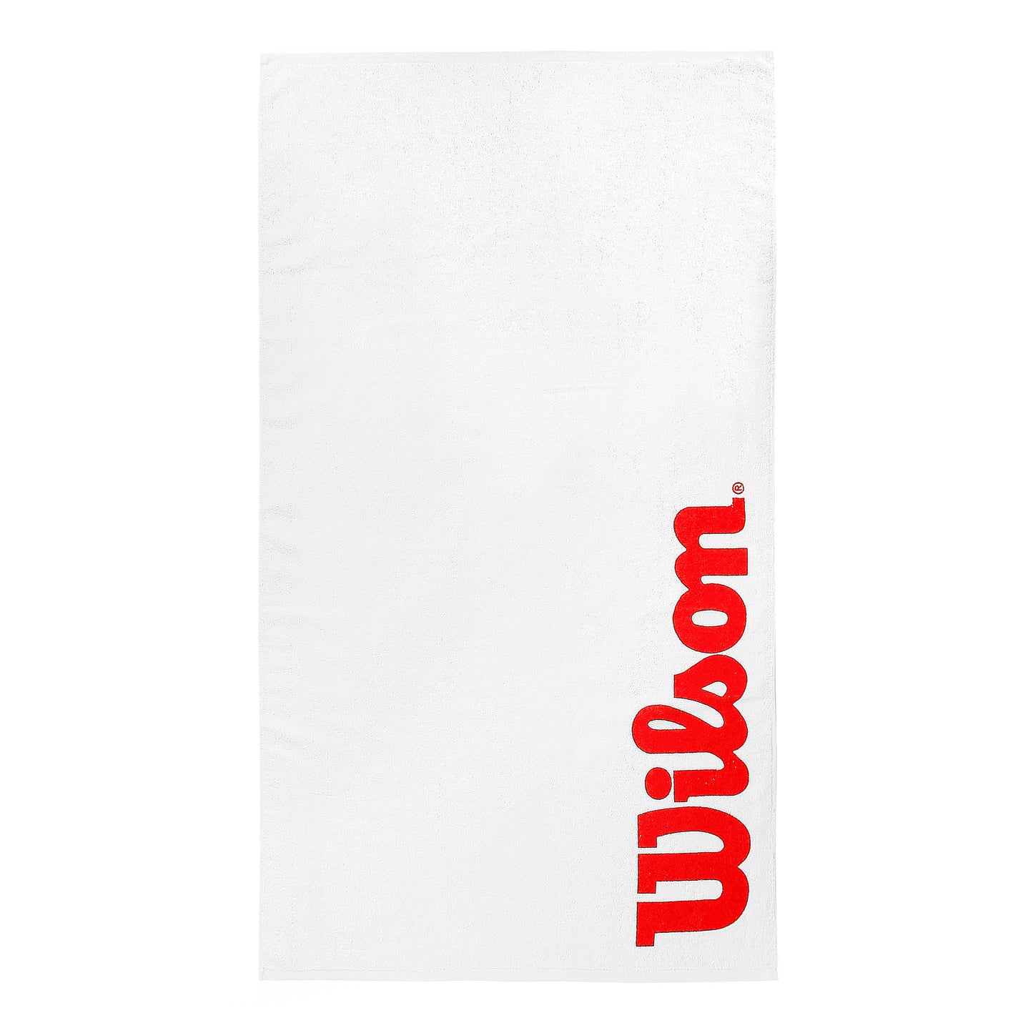 Wilson Sport Handdoek 60x120cm-Wit,Rood Wilson Sport Handdoek 60x120cm-Wit,Rood