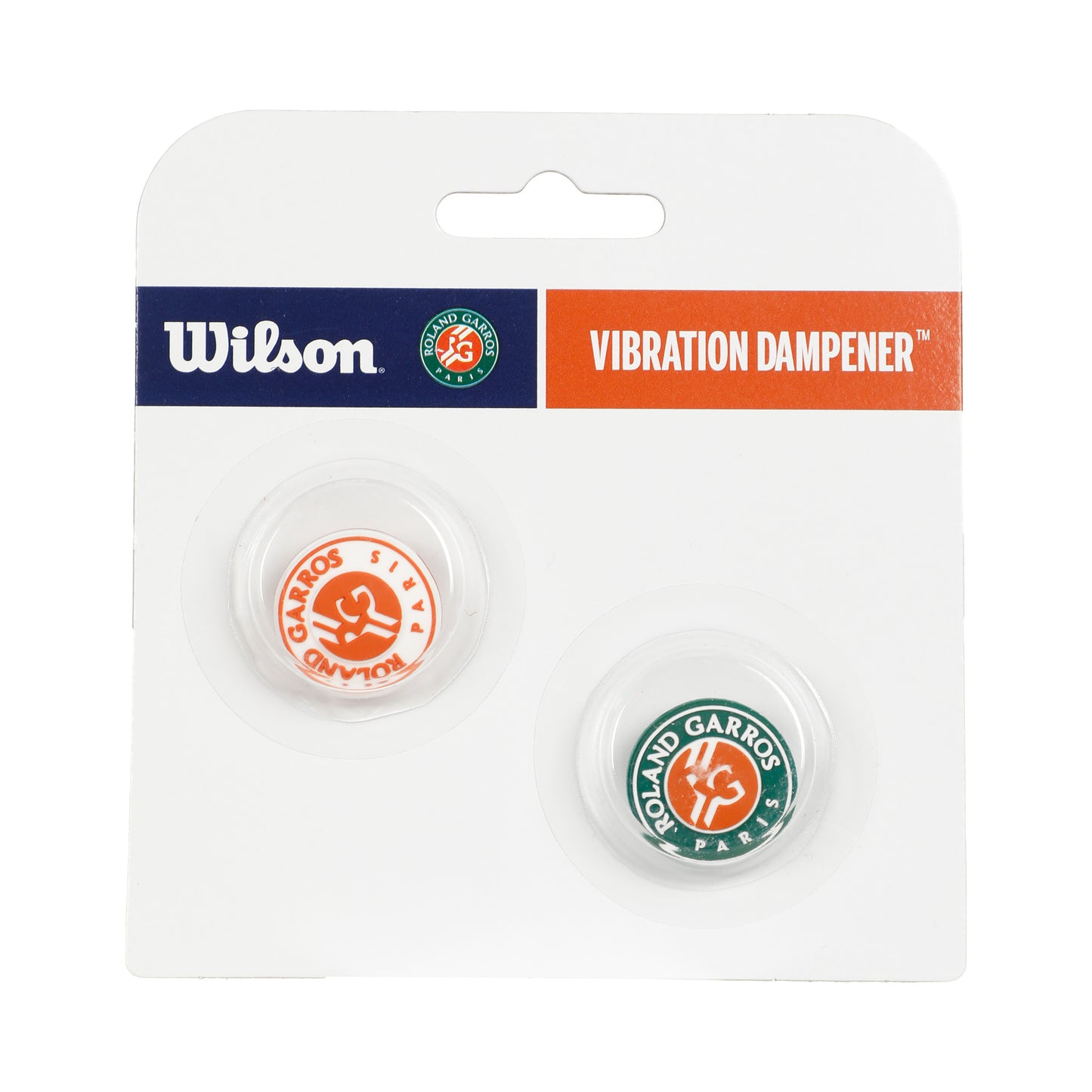 Wilson Roland Garros Antivibrateur Pack De 2 Unités-Bronze, Vert Wilson Roland Garros Antivibrateur Pack De 2 Unités-Bronze, Vert