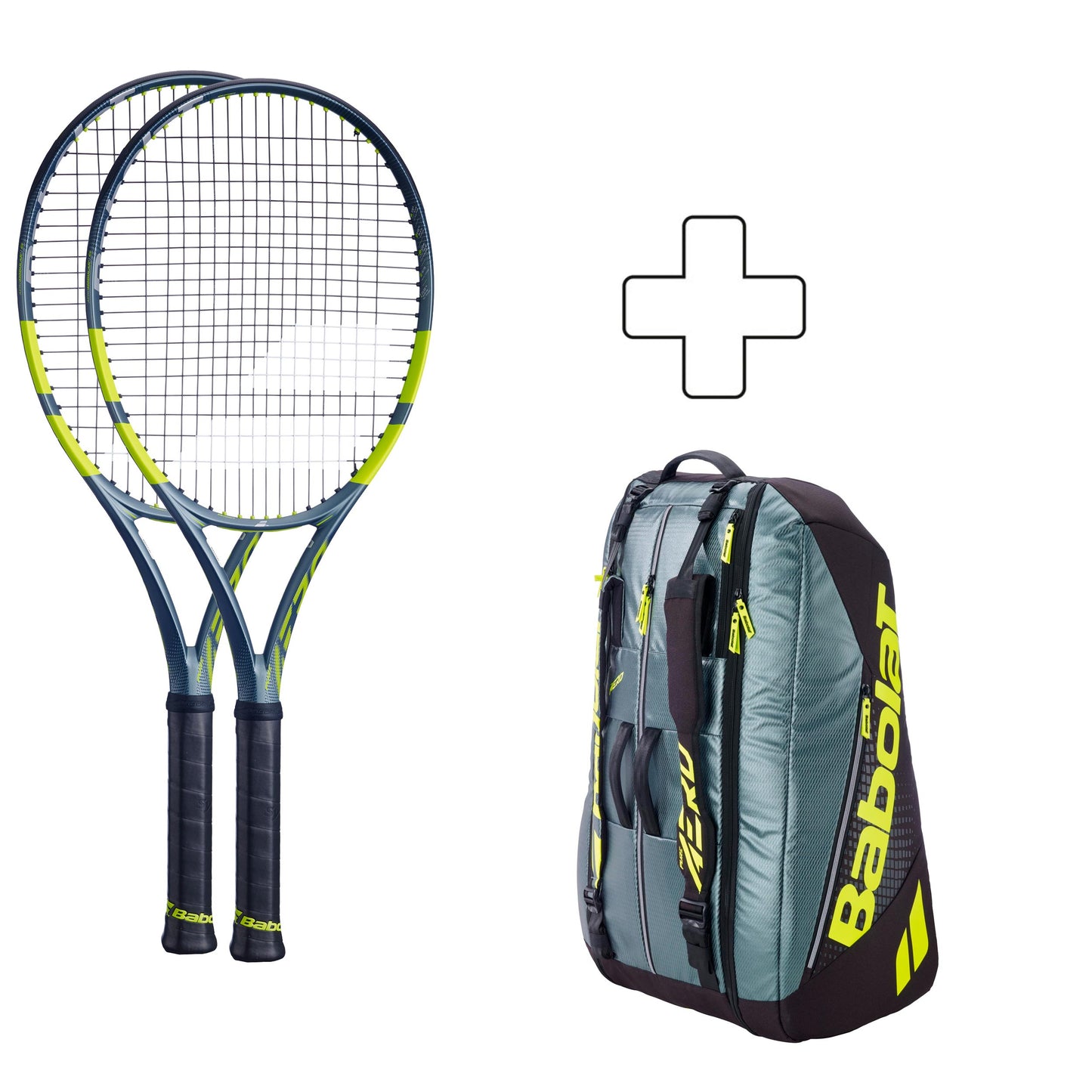 Babolat 2x Pure Aero Plus rackettas Babolat 2x Pure Aero Plus rackettas
