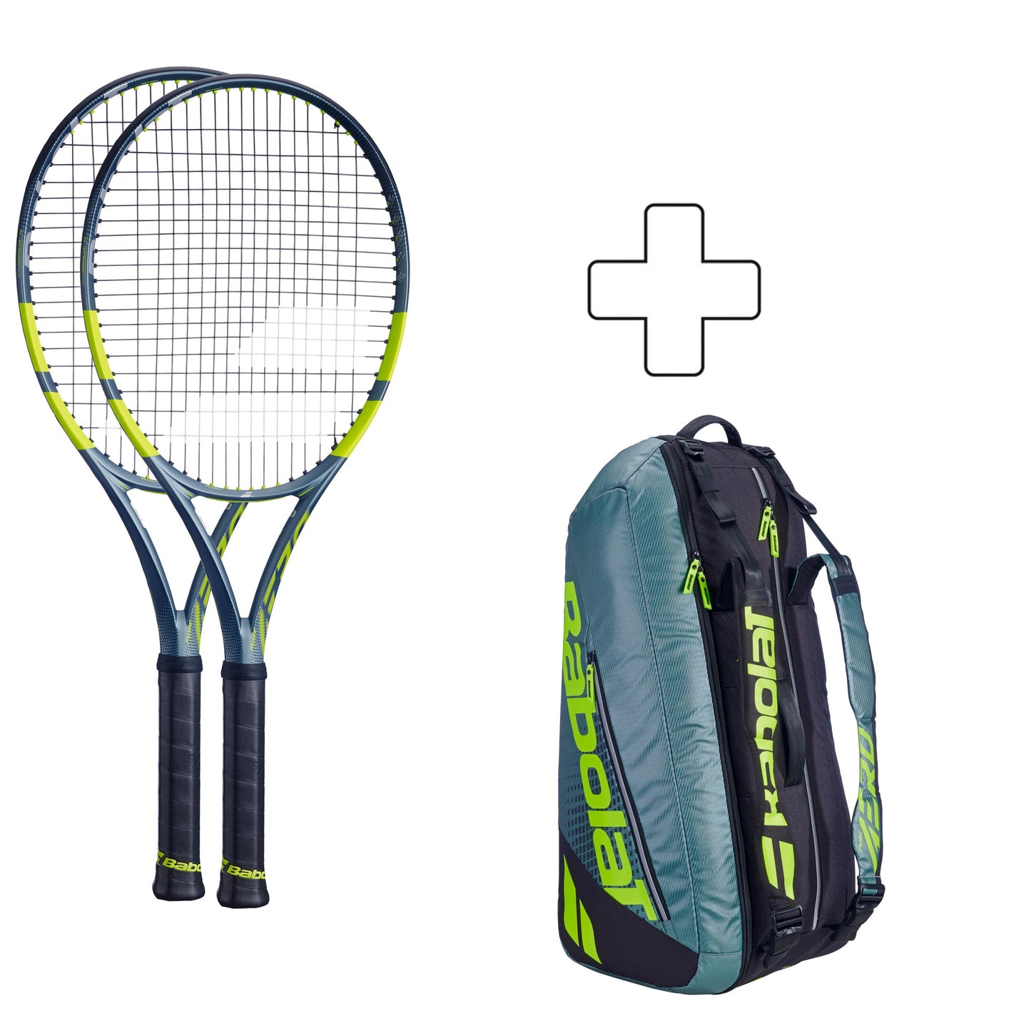 Babolat 2x Pure Aero Team Plus rackettas Babolat 2x Pure Aero Team Plus rackettas