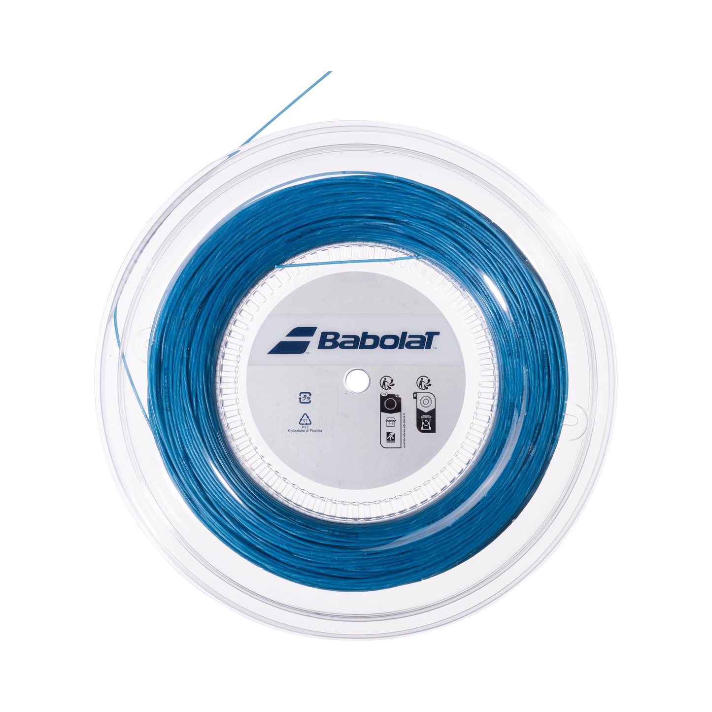 Babolat Xcel Rol Snaren 200m-Blauw Babolat Xcel Rol Snaren 200m-Blauw
