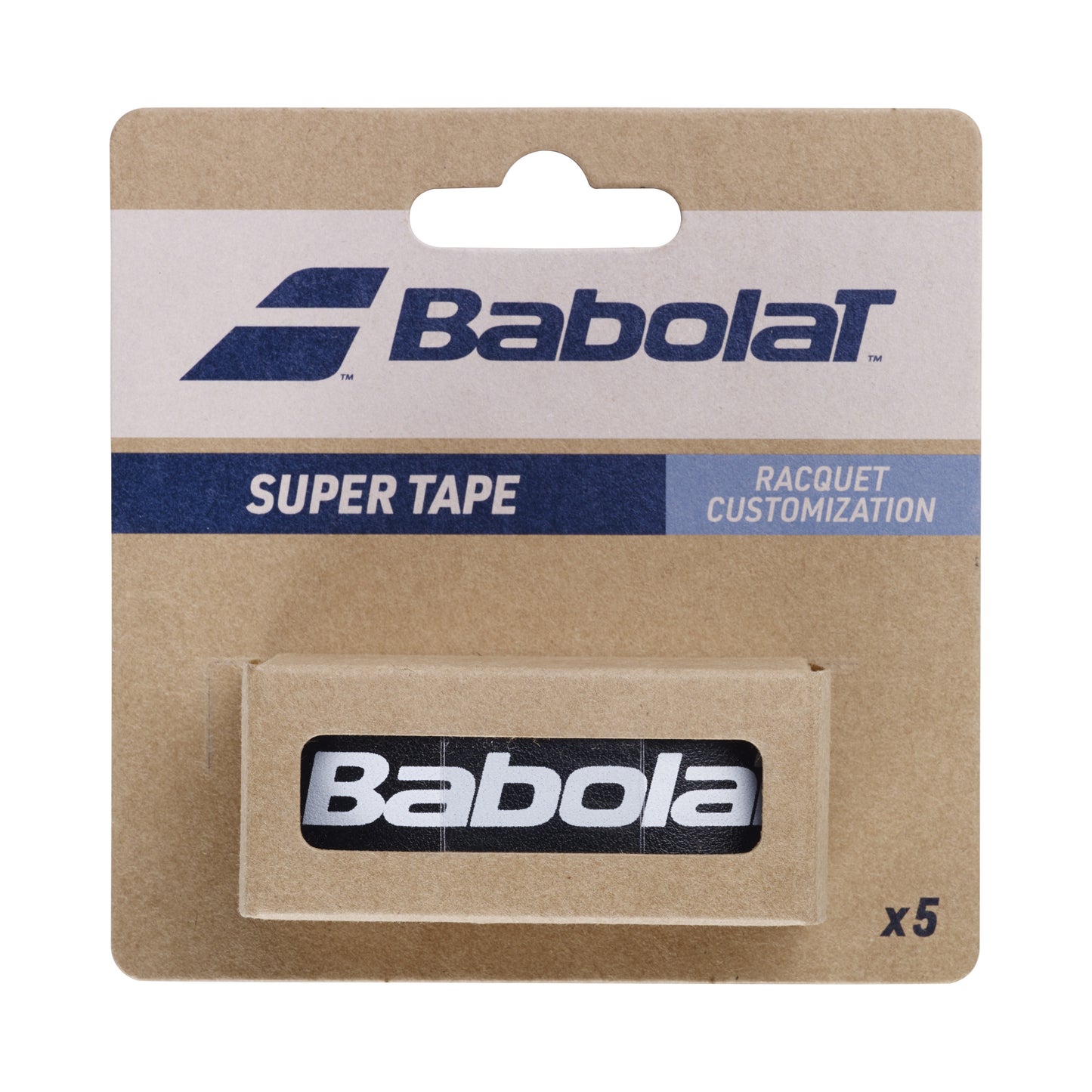 Babolat Super Tape X 5 Protection Cadre-Noir Babolat Super Tape X 5 Protection Cadre-Noir