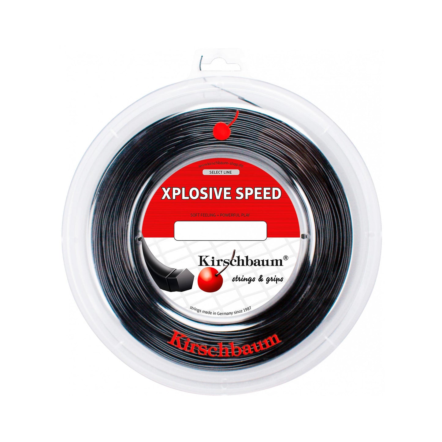 Kirschbaum Xplosive Speed Bobine Cordage 200m-Noir Kirschbaum Xplosive Speed Bobine Cordage 200m-Noir