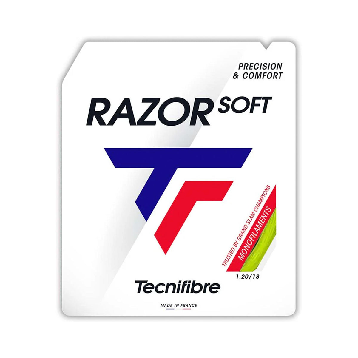 Tecnifibre Razor Soft 12m Set Snaren-Limoen Tecnifibre Razor Soft 12m Set Snaren-Limoen