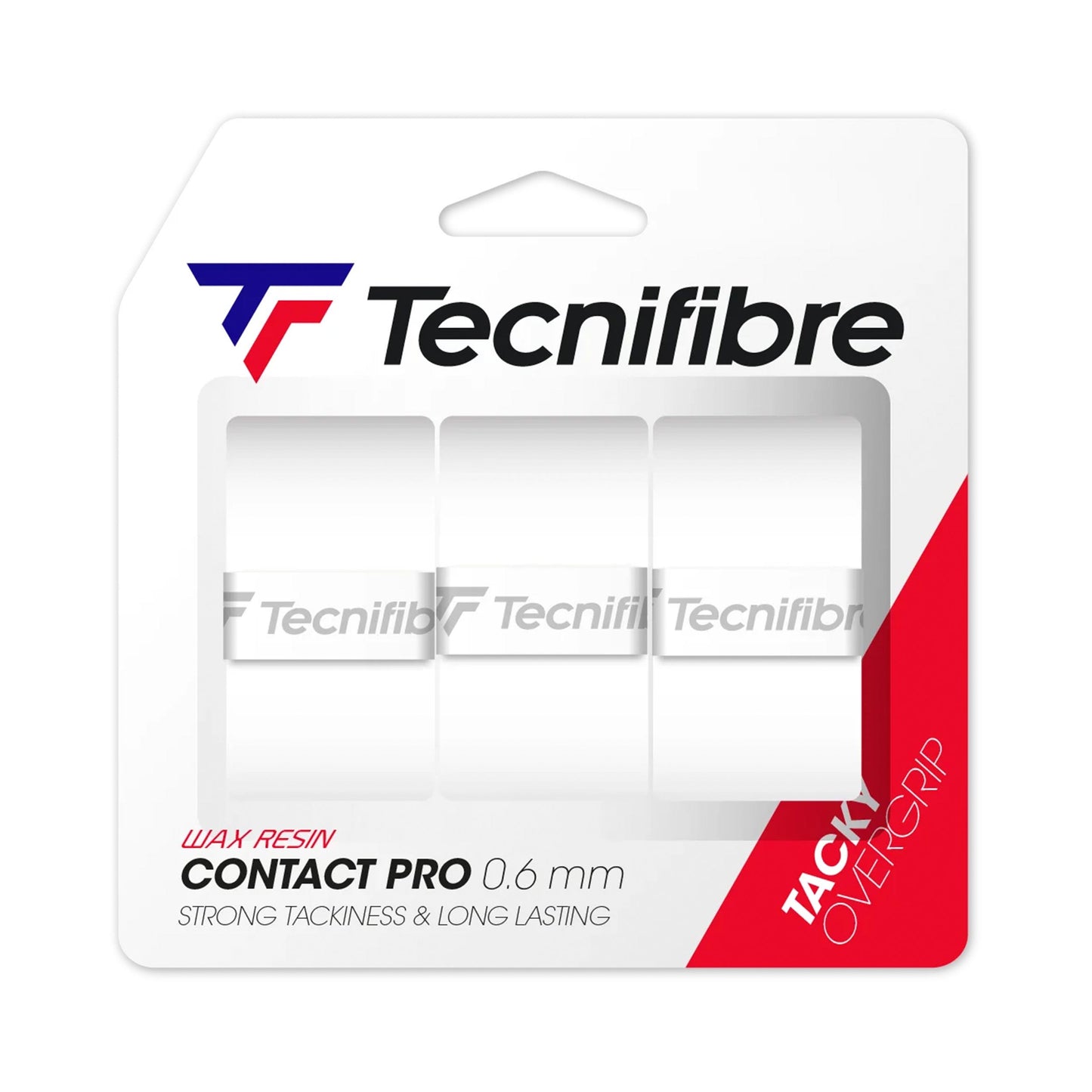 Tecnifibre Contact Pro Weiss Pack De 3-Blanc Tecnifibre Contact Pro Weiss Pack De 3-Blanc