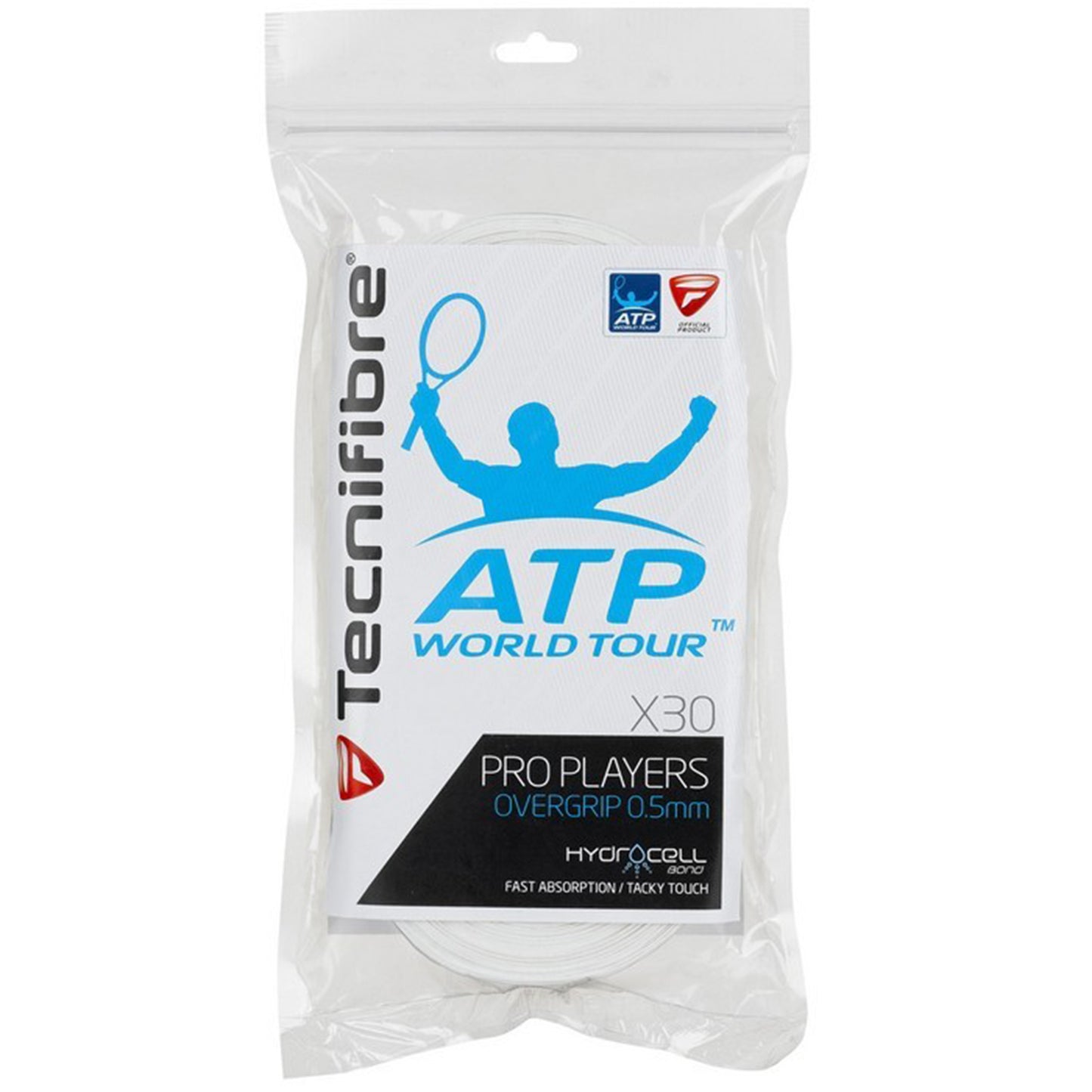 Tecnifibre Players Pro 30er Verpakking 30 Stuks-Wit Tecnifibre Players Pro 30er Verpakking 30 Stuks-Wit