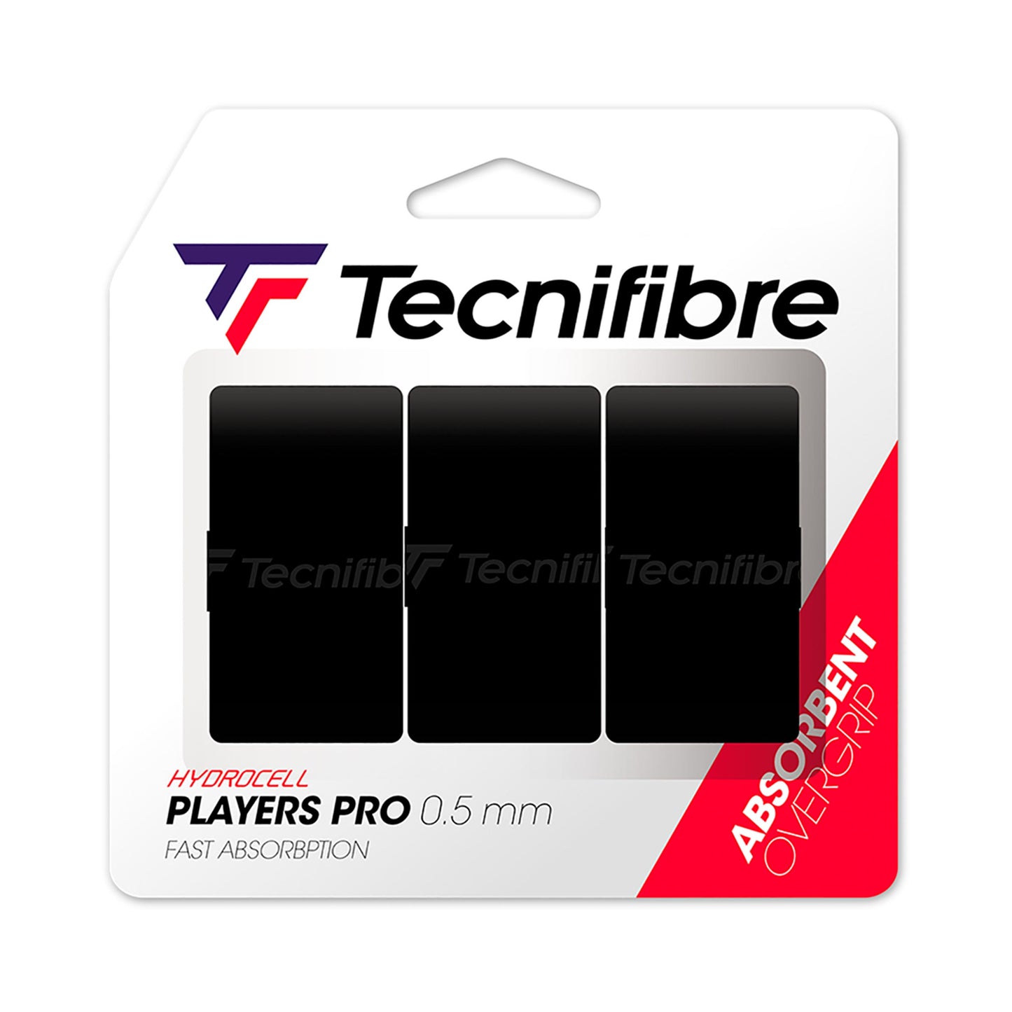 Tecnifibre Players Pro 3er Pack de 3 - noir Tecnifibre Players Pro 3er Pack de 3 - noir