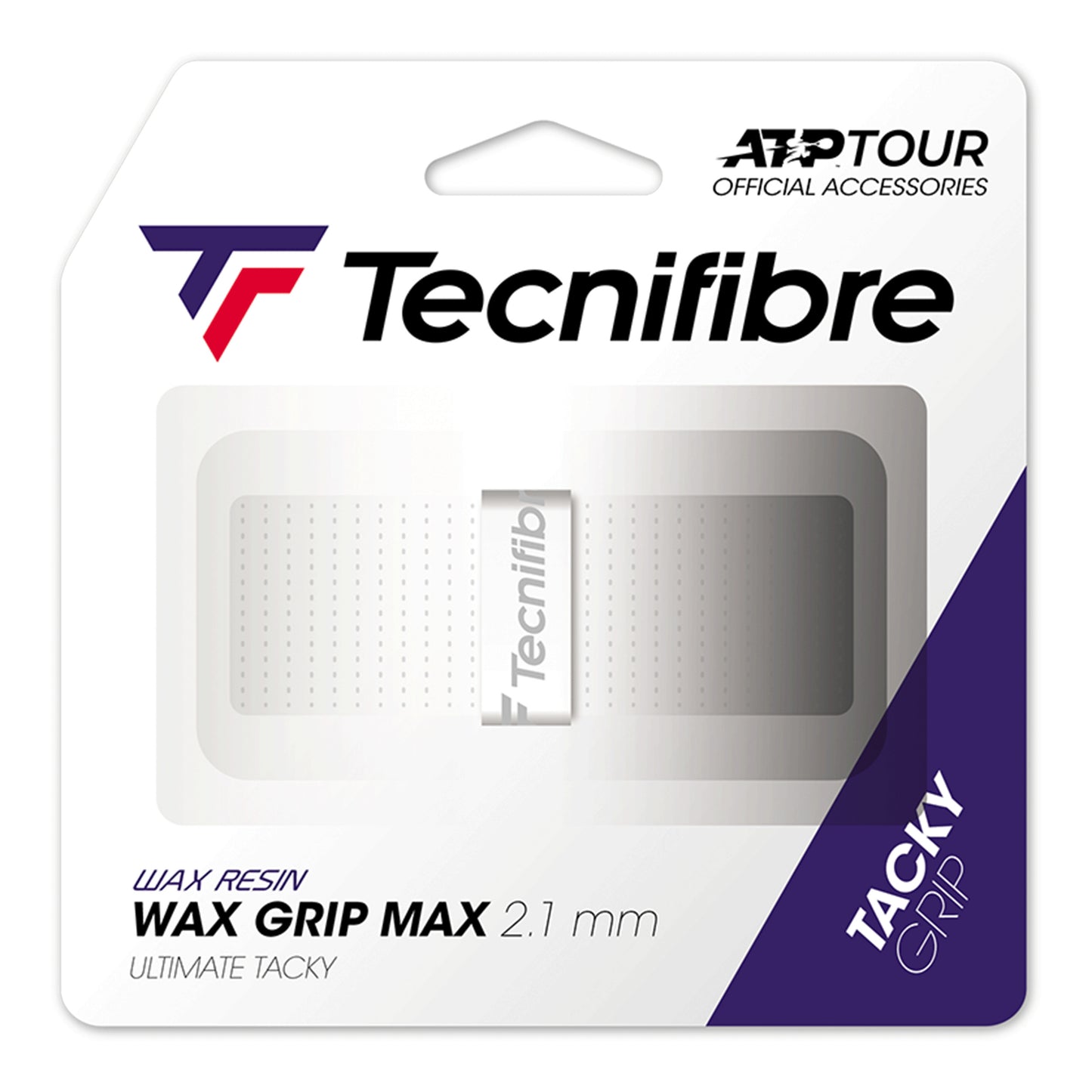 Tecnifibre Wax Max Grip Pack 1 Unité-Blanc Tecnifibre Wax Max Grip Pack 1 Unité-Blanc