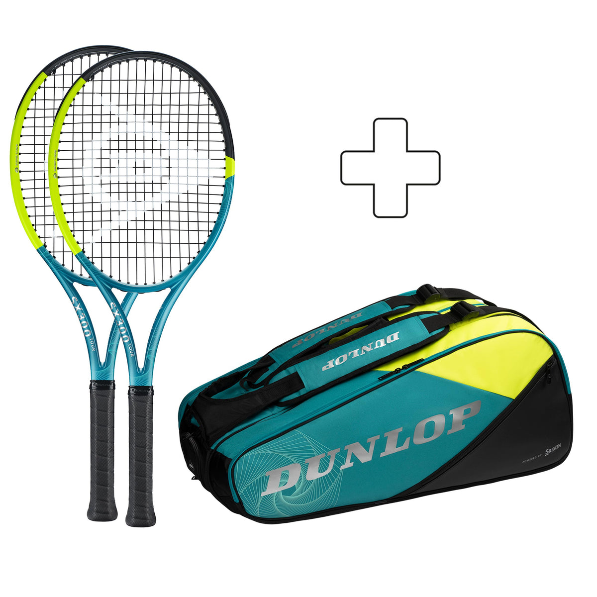 Dunlop 2x SX 300 Tour Plus rackettas Dunlop 2x SX 300 Tour Plus rackettas