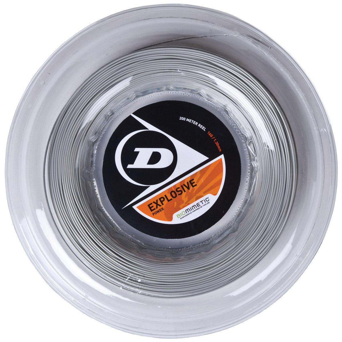 Dunlop Explosive Bobine cordage 200m - argent Dunlop Explosive Bobine cordage 200m - argent