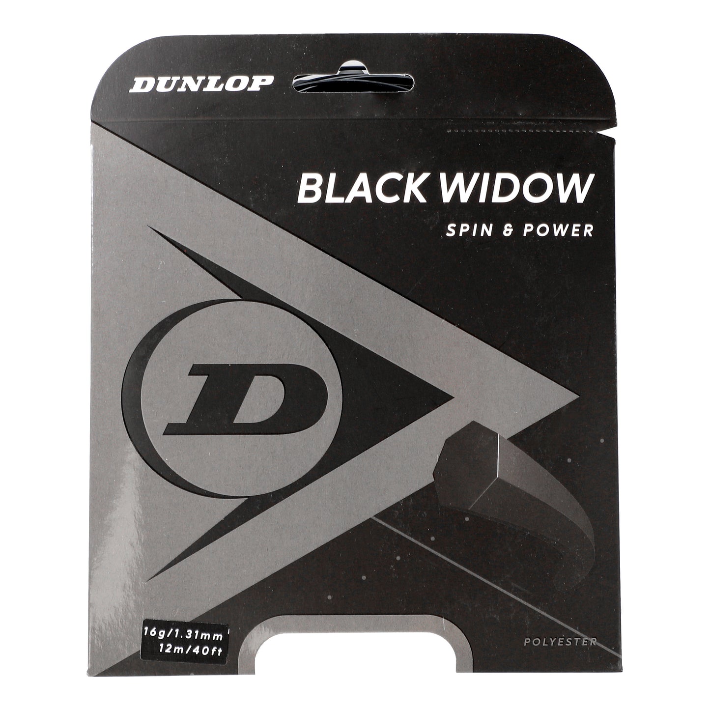 Dunlop Black Widow Set Snaren 12m-Zwart Dunlop Black Widow Set Snaren 12m-Zwart