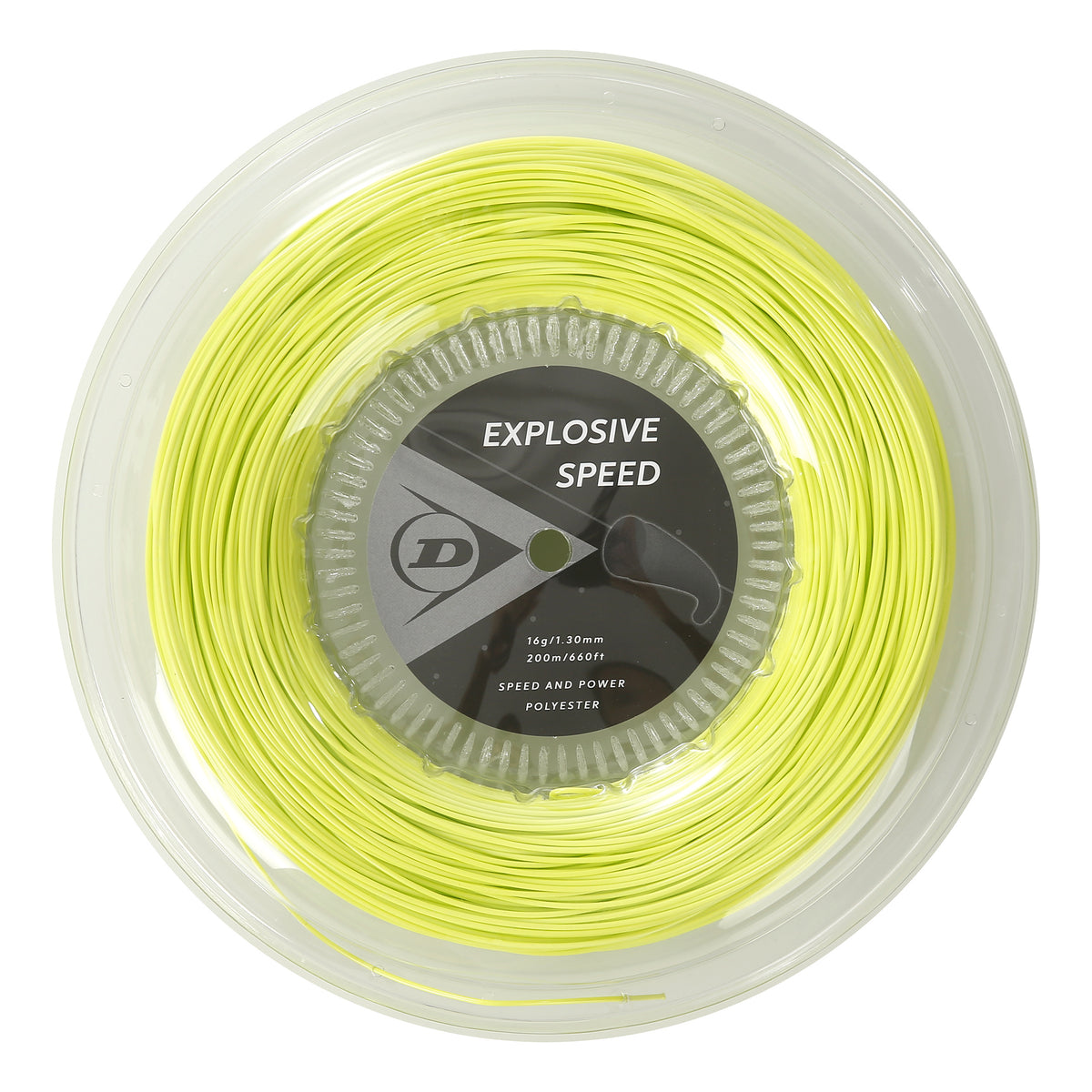 Dunlop Explosive Speed Rol snaren 200m - geel Dunlop Explosive Speed Rol snaren 200m - geel