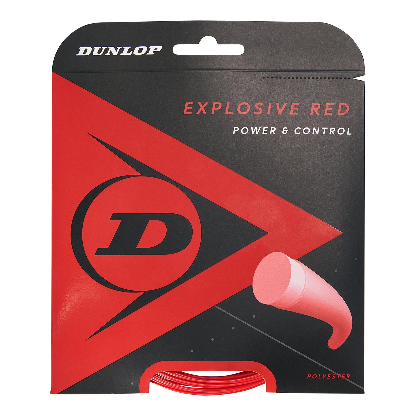 Dunlop Explosive Set snaren 12m - rood Dunlop Explosive Set snaren 12m - rood