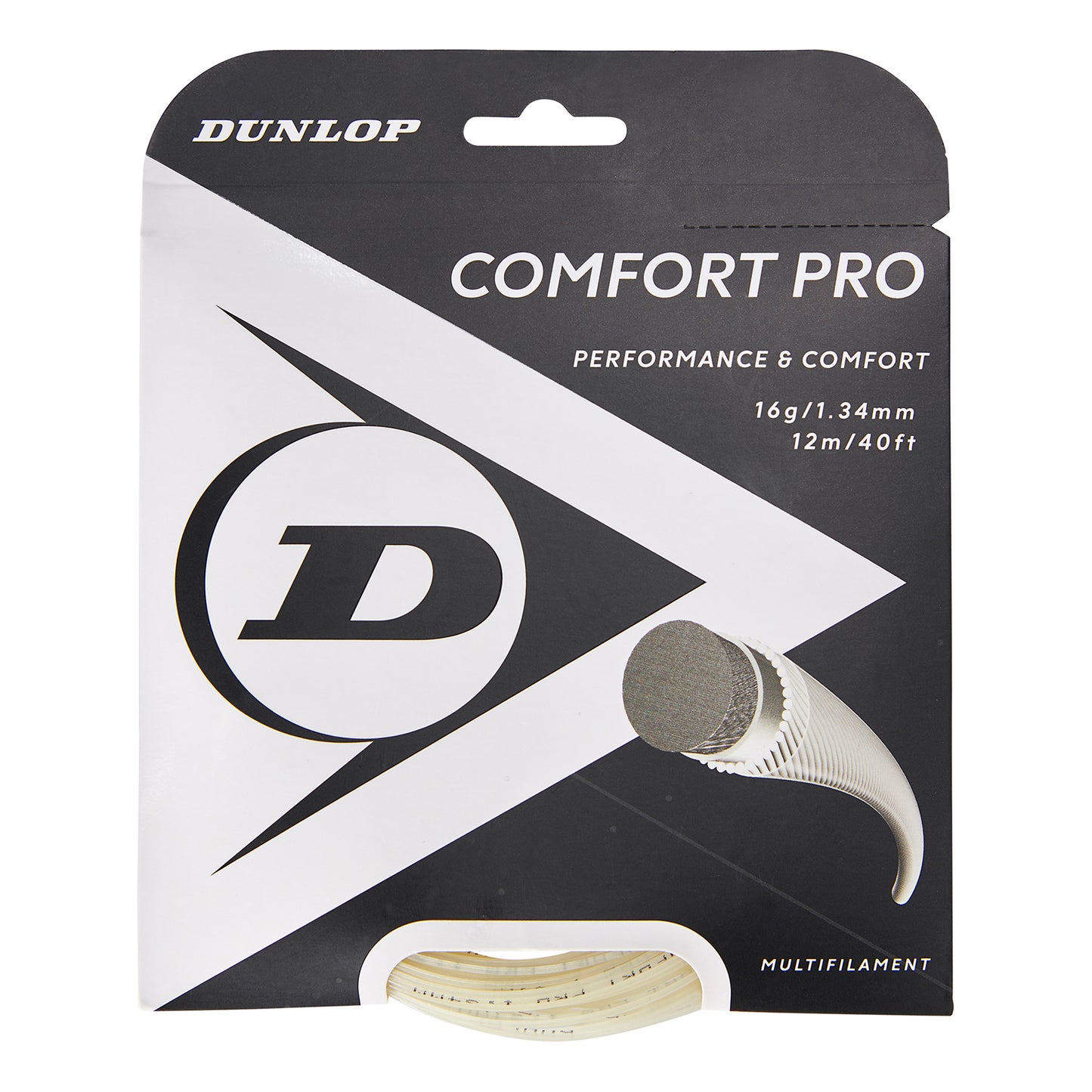Dunlop Comfort Pro Set snaren 12m - natuurlijke kleuren Dunlop Comfort Pro Set snaren 12m - natuurlijke kleuren
