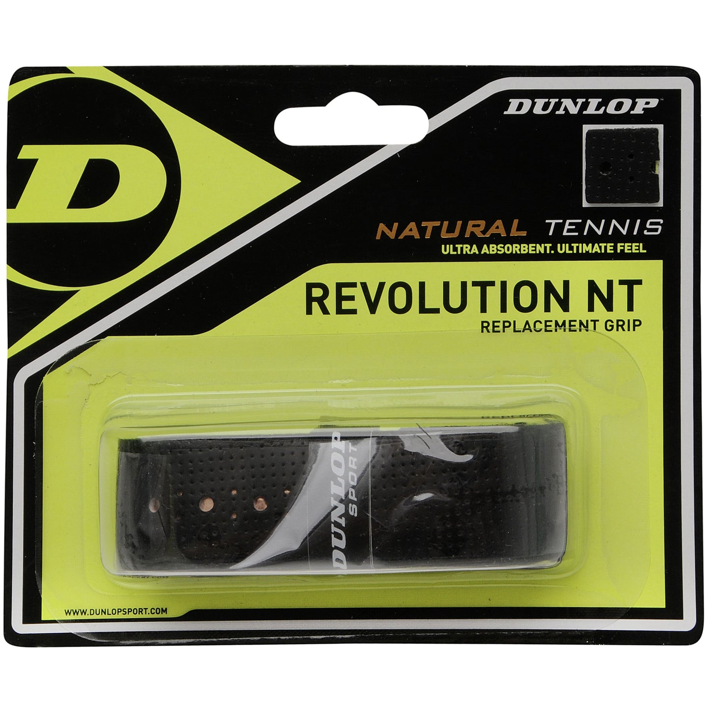 Dunlop Revolution NT Replacement Grip Verpakking 1 stuk-zwart Dunlop Revolution NT Replacement Grip Verpakking 1 stuk-zwart