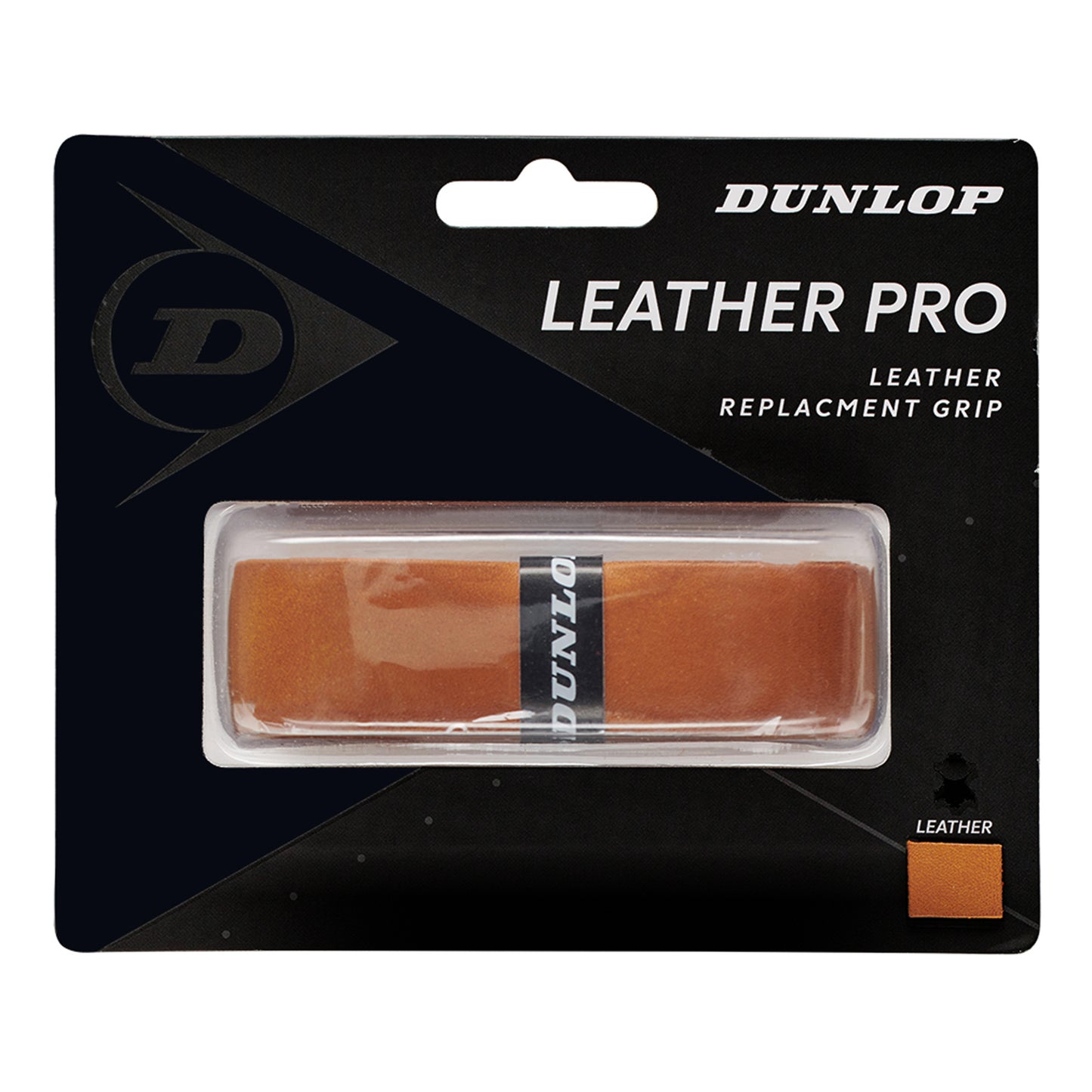 Dunlop Leather Pro Replacement Grip Verpakking 1 Stuk-Bruin Dunlop Leather Pro Replacement Grip Verpakking 1 Stuk-Bruin