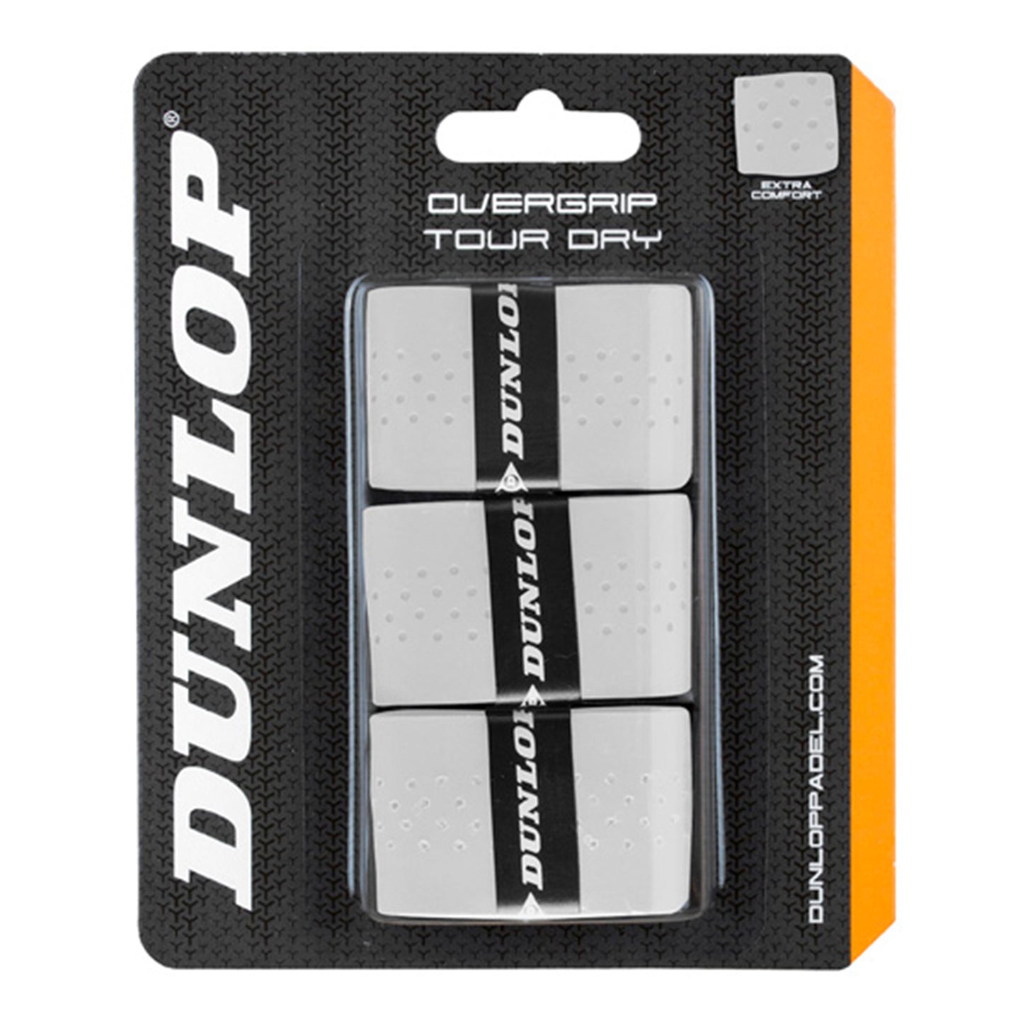 Dunlop Tour Dry Verpakking 3 stuks-wit Dunlop Tour Dry Verpakking 3 stuks-wit