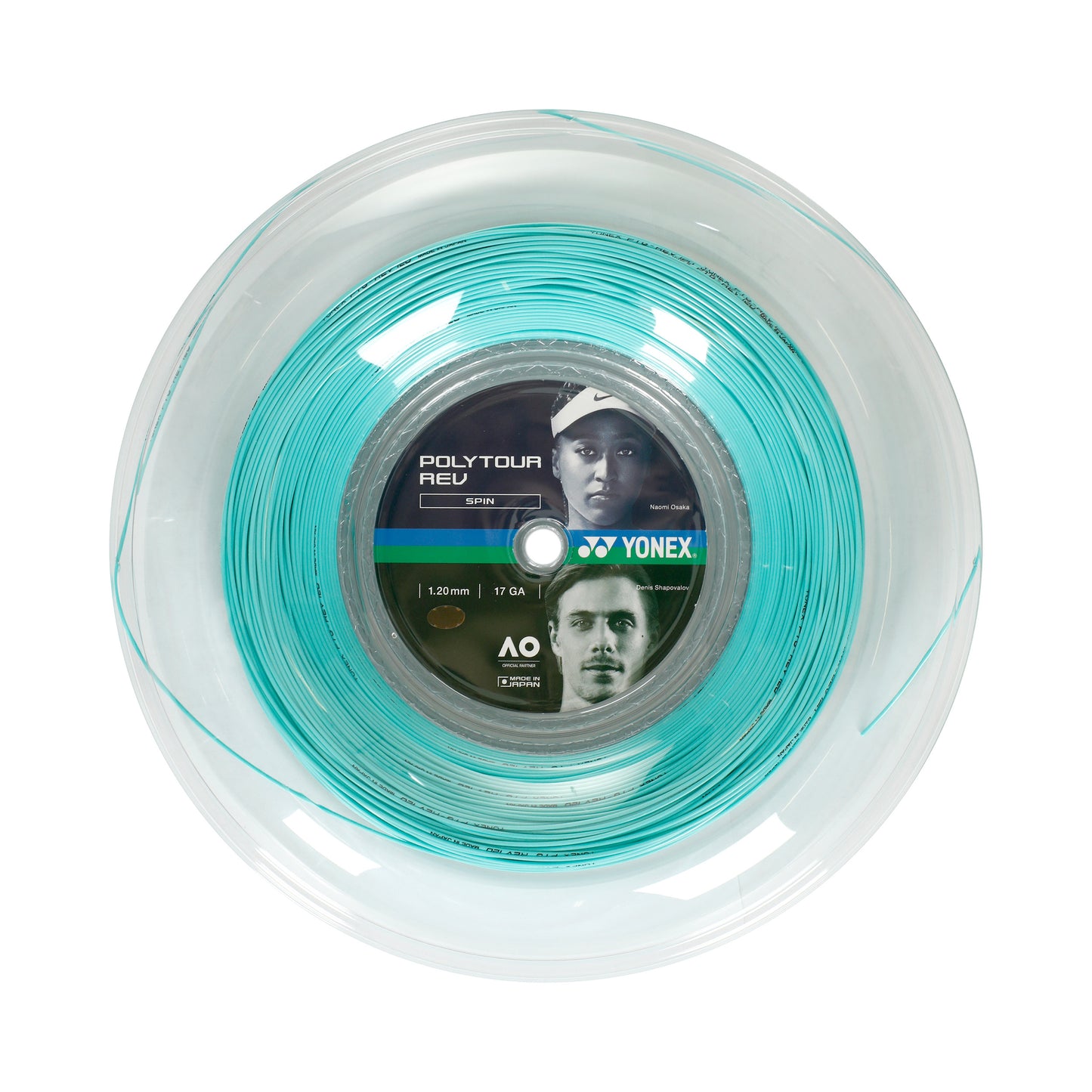 Yonex Poly Tour Rev Bobine Cordage 200m-Mint Yonex Poly Tour Rev Bobine Cordage 200m-Mint