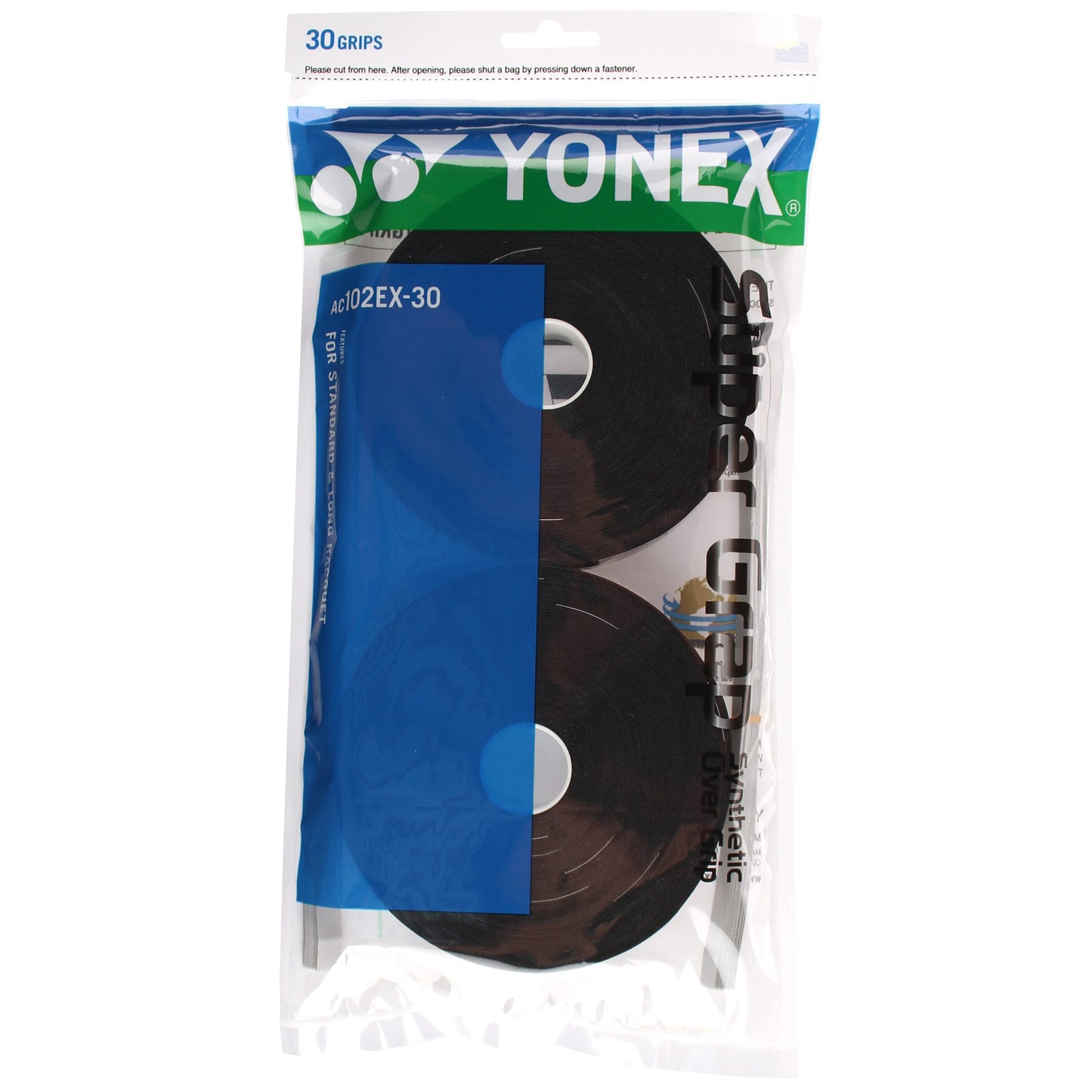 Yonex Super Grap Verpakking 30 Stuks-Zwart Yonex Super Grap Verpakking 30 Stuks-Zwart