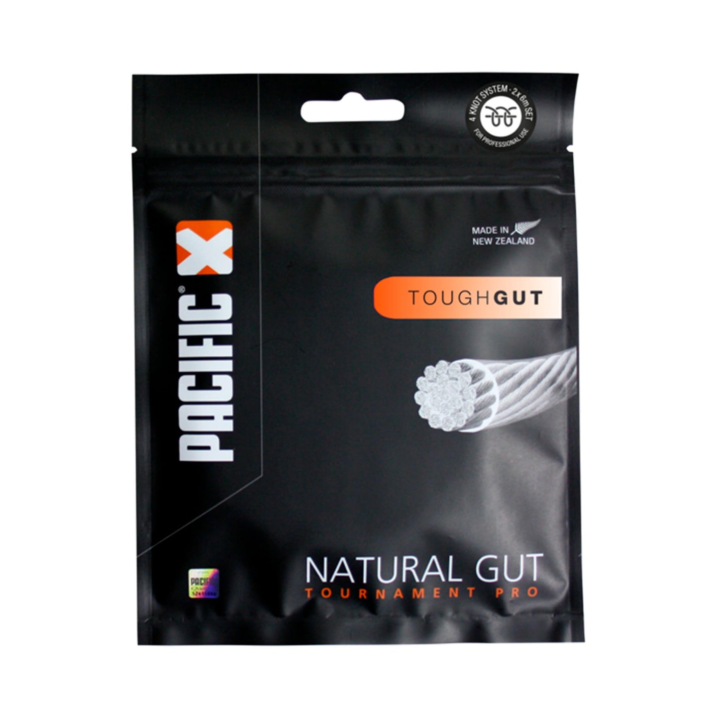 Pacific Tournament Pro Tough Gut Cordage En Garniture 2x 6,1m-Écru Pacific Tournament Pro Tough Gut Cordage En Garniture 2x 6,1m-Écru