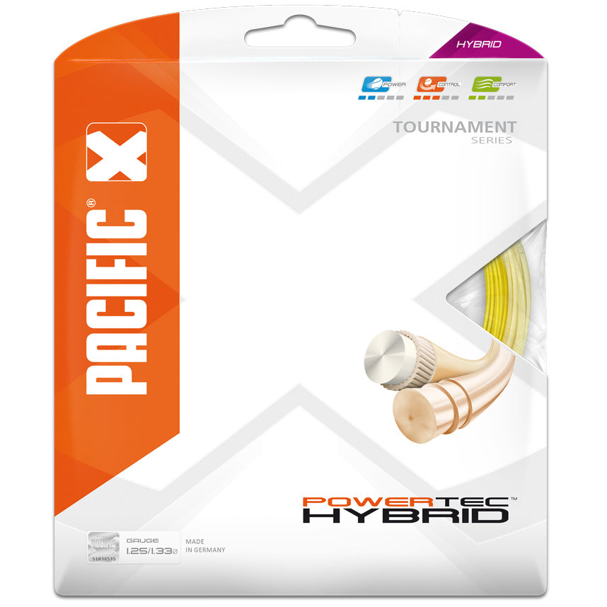 Pacific Power Tec Hybrid Set Snaren 12,2m-Natuurlijke Kleuren Pacific Power Tec Hybrid Set Snaren 12,2m-Natuurlijke Kleuren