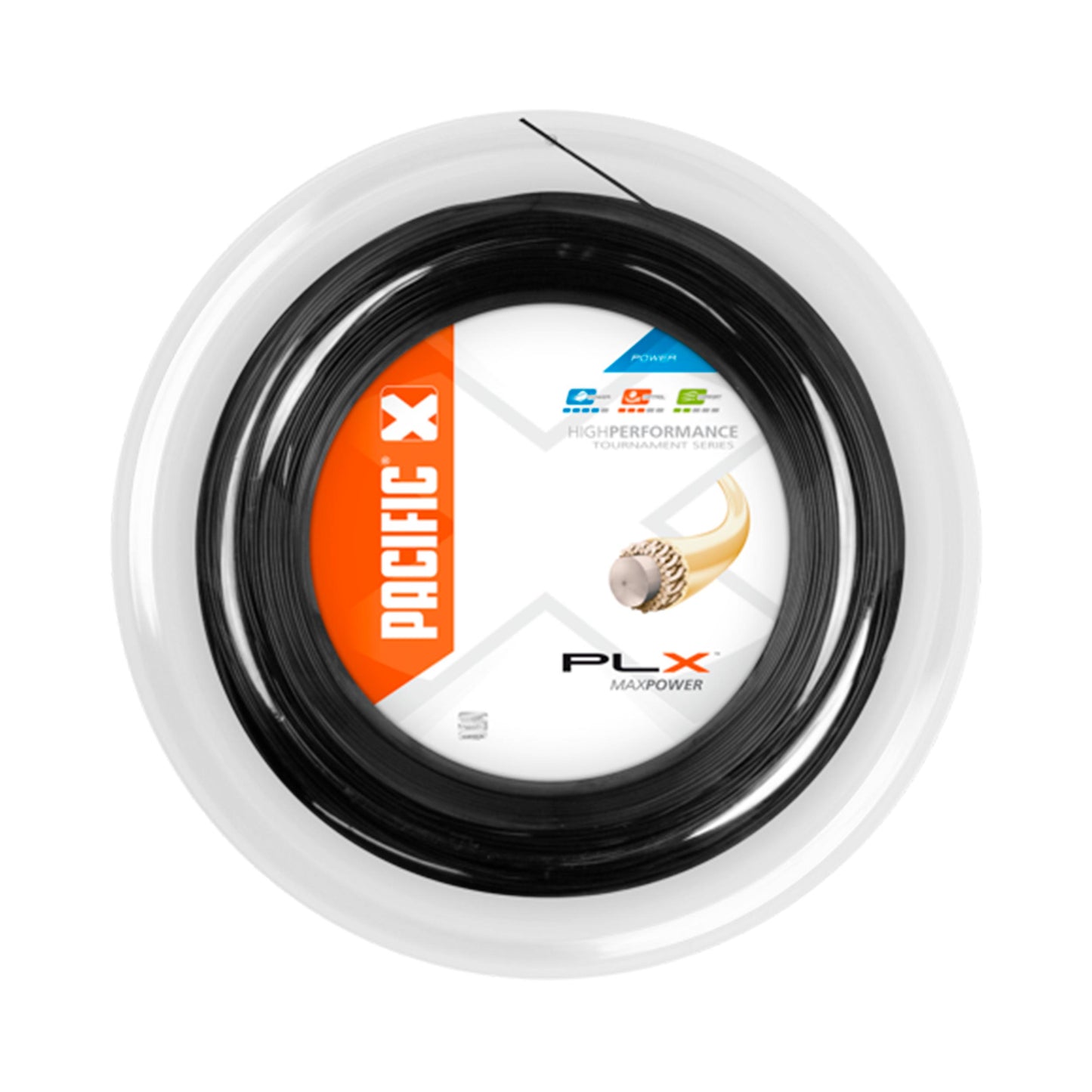 Pacific PLX Rol Snaren 200m-Zwart Pacific PLX Rol Snaren 200m-Zwart