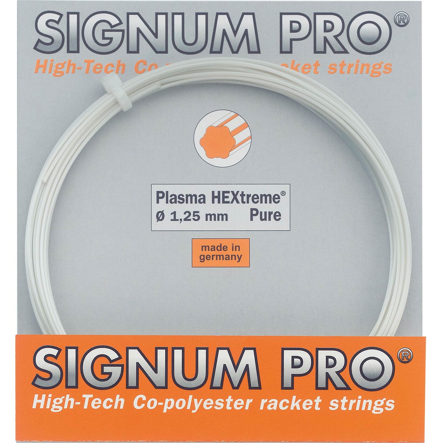 Signum Pro Plasma HEXtreme Pure Cordage En Garniture 12m-Blanc Signum Pro Plasma HEXtreme Pure Cordage En Garniture 12m-Blanc
