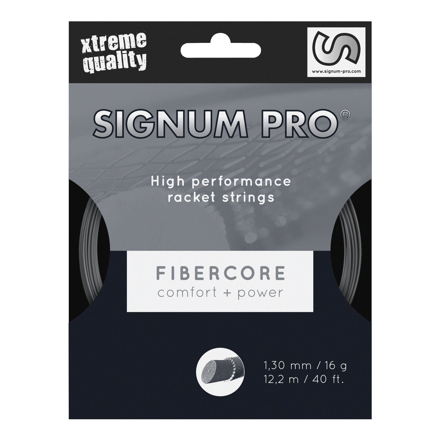 Signum Pro Fibrecore Set Snaren 12m-Zilver Signum Pro Fibrecore Set Snaren 12m-Zilver